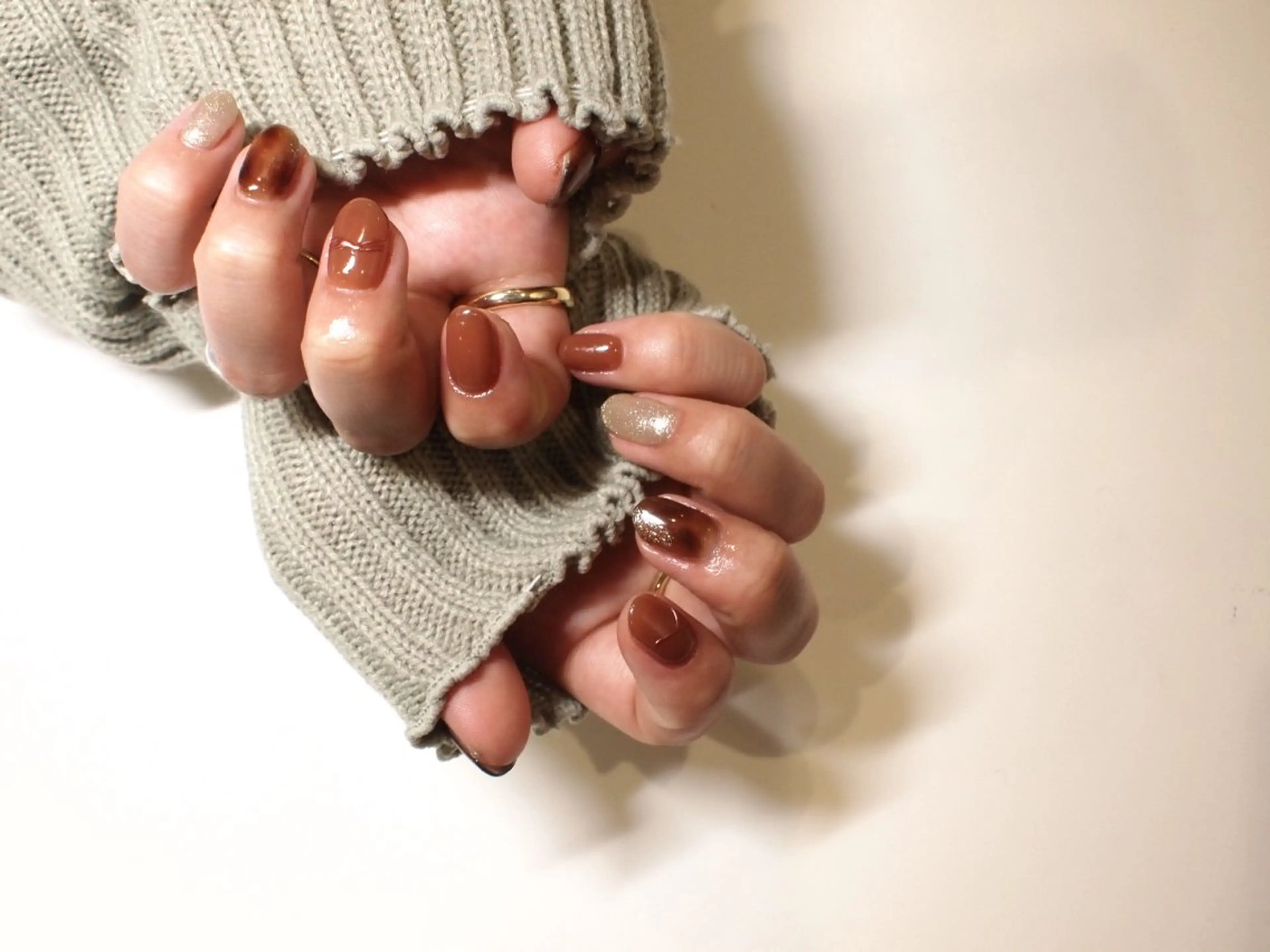 ネイル シンプルネイル 【ＯＲＧＡＮ】 nailのネイルデザイン