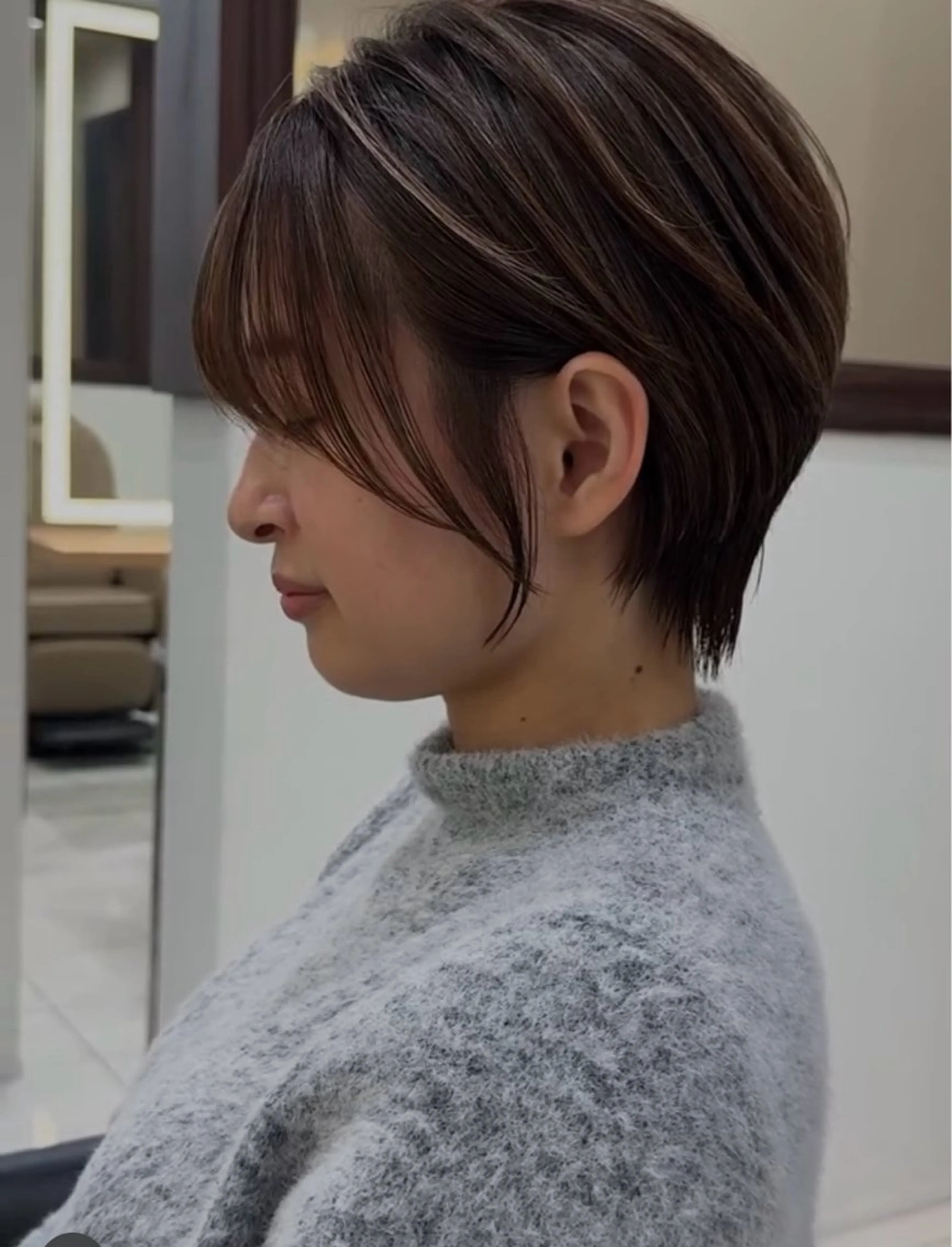 ショート ショートヘア nanami yamazakiのヘアスタイル