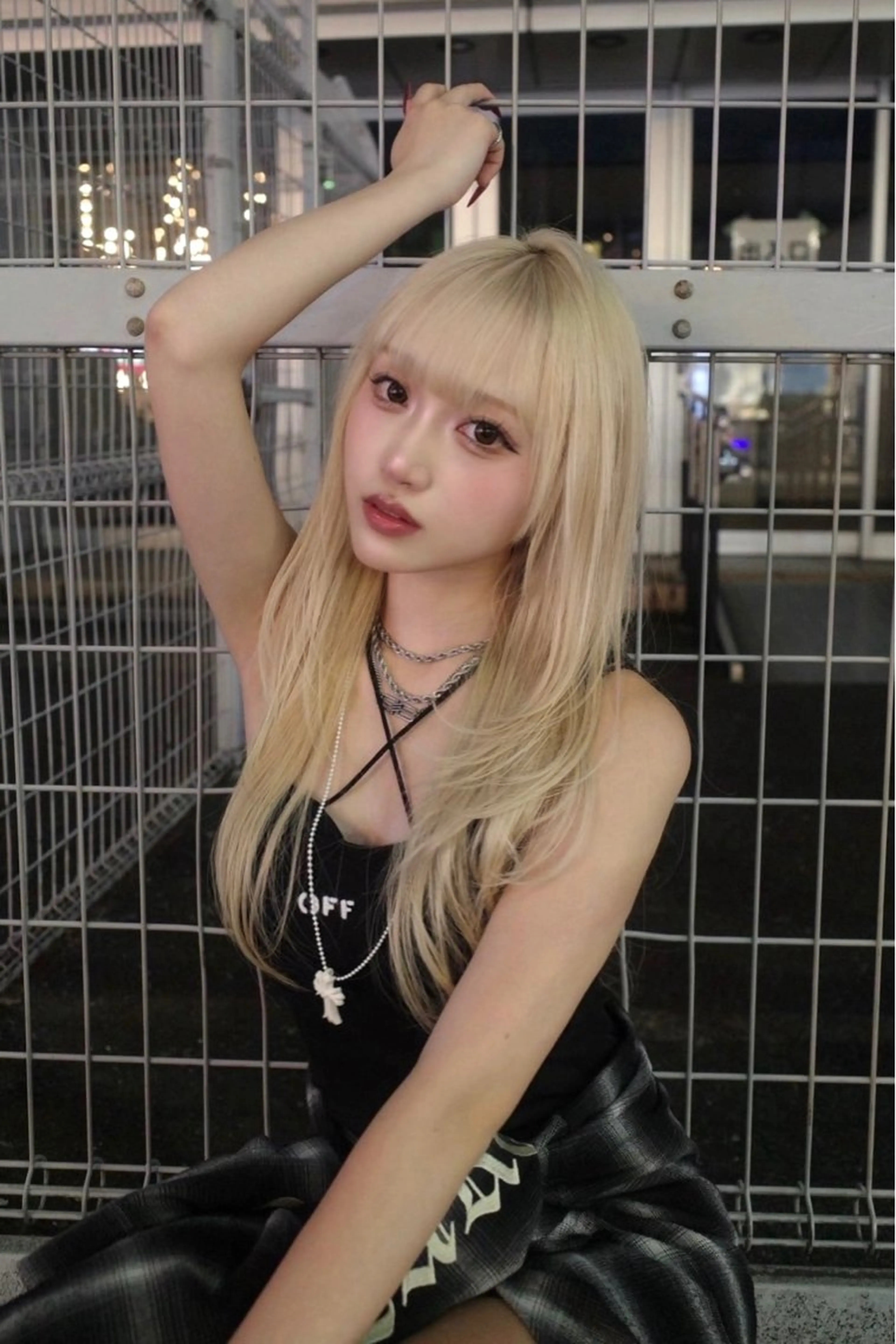 ロング カラー REDEALSHIBUYA所属・はるゆき/モテ髪 ハイレイヤー/艶髪のヘアスタイル