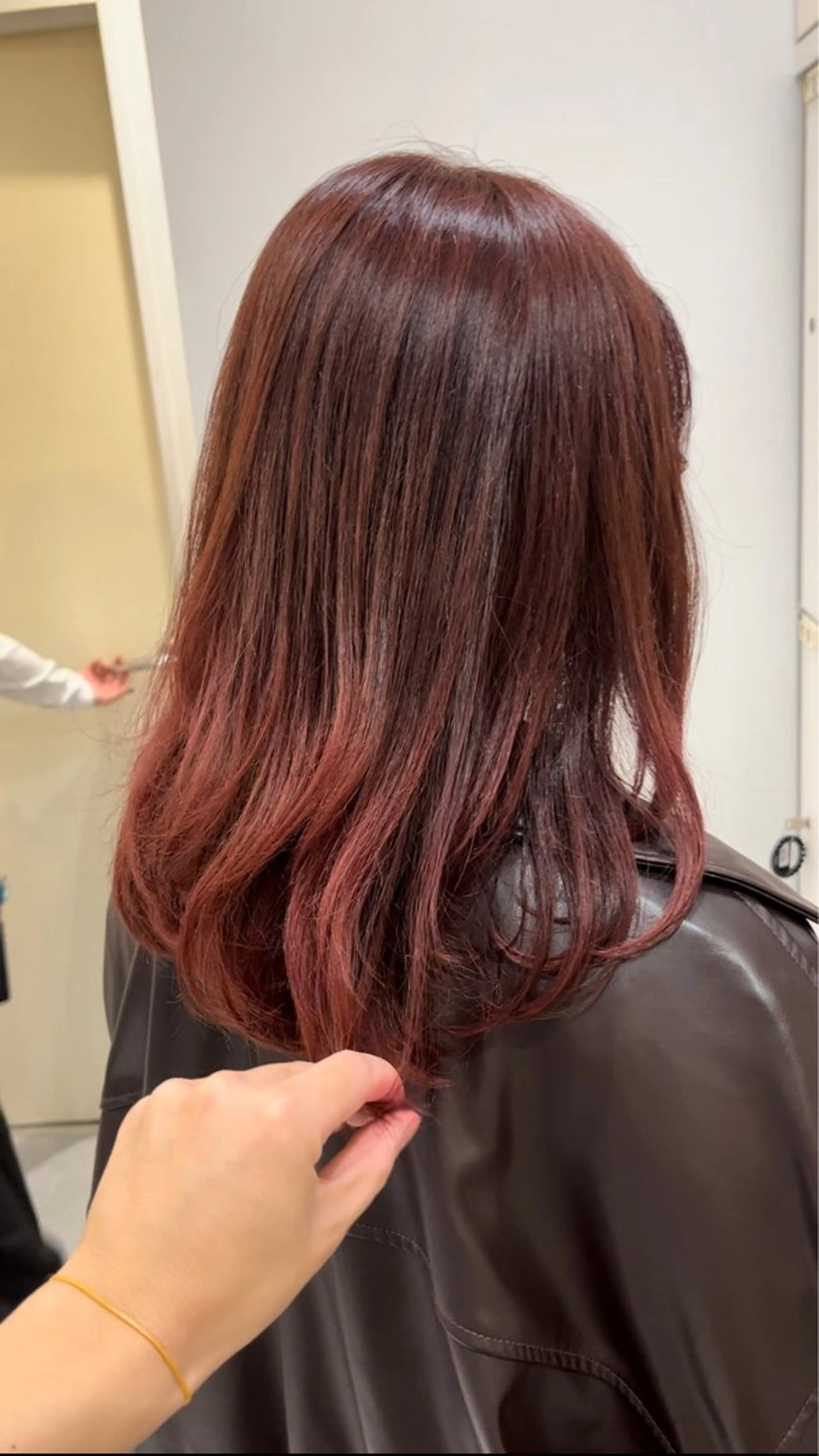 ロング 縮毛矯正/髪質改善 斉藤春のヘアスタイル