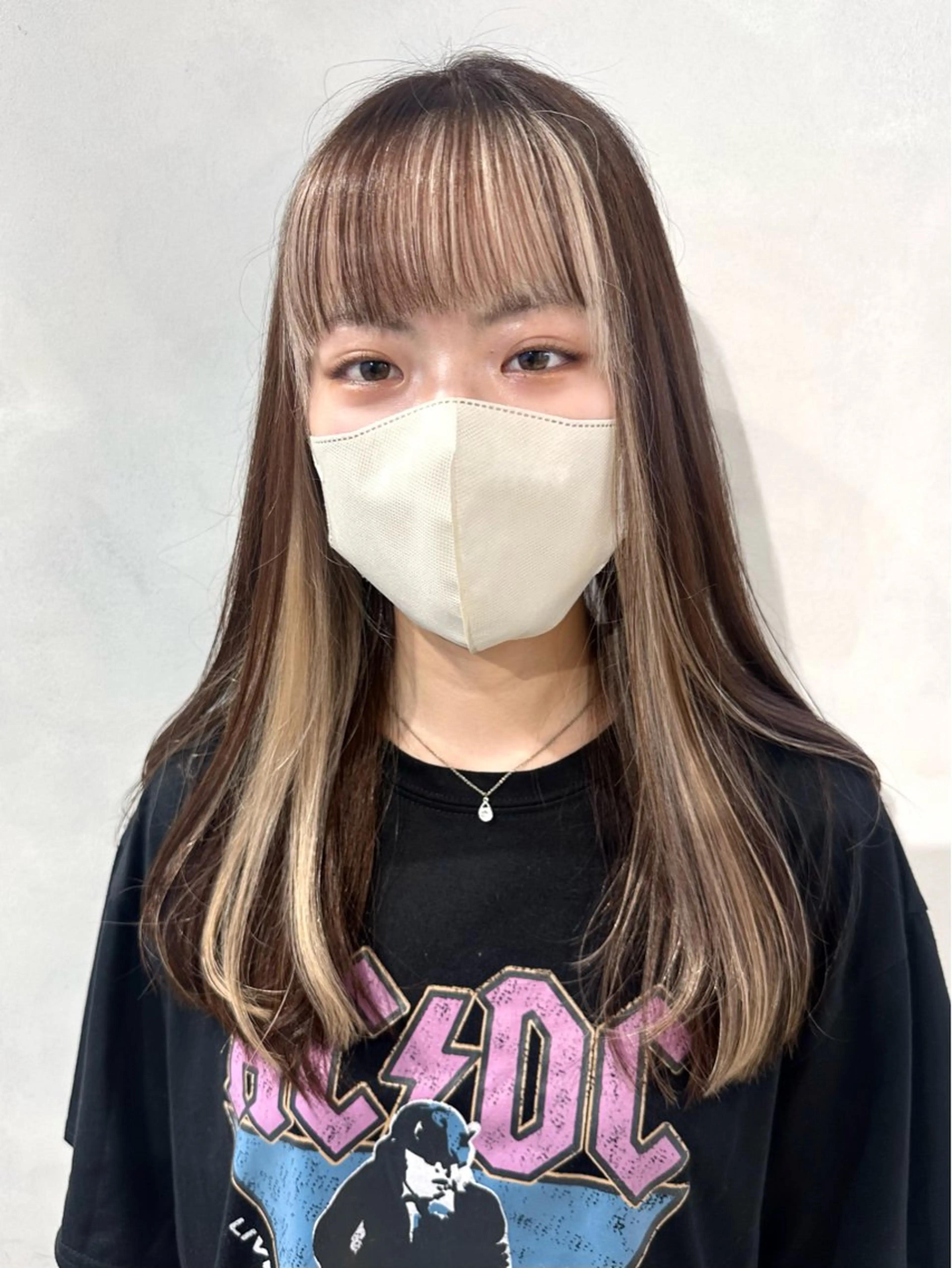 ロング カラー カット ヘアカラー トリートメント デザインカラー/パー マ🦖外岡咲希🦖のヘアスタイル