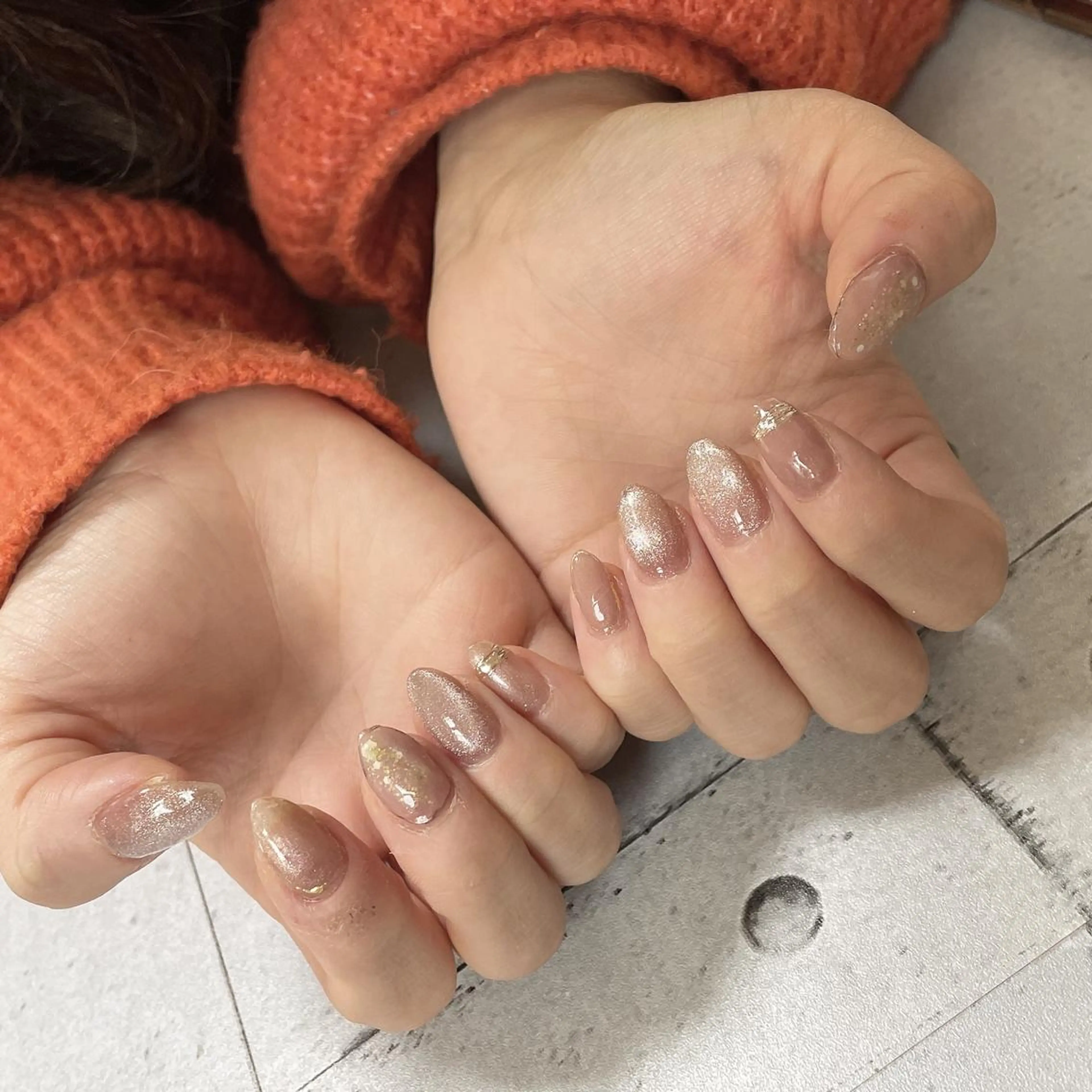 ネイル マグネットネイル privatesalon Laulii所属・Laulii RIKAのネイルデザイン