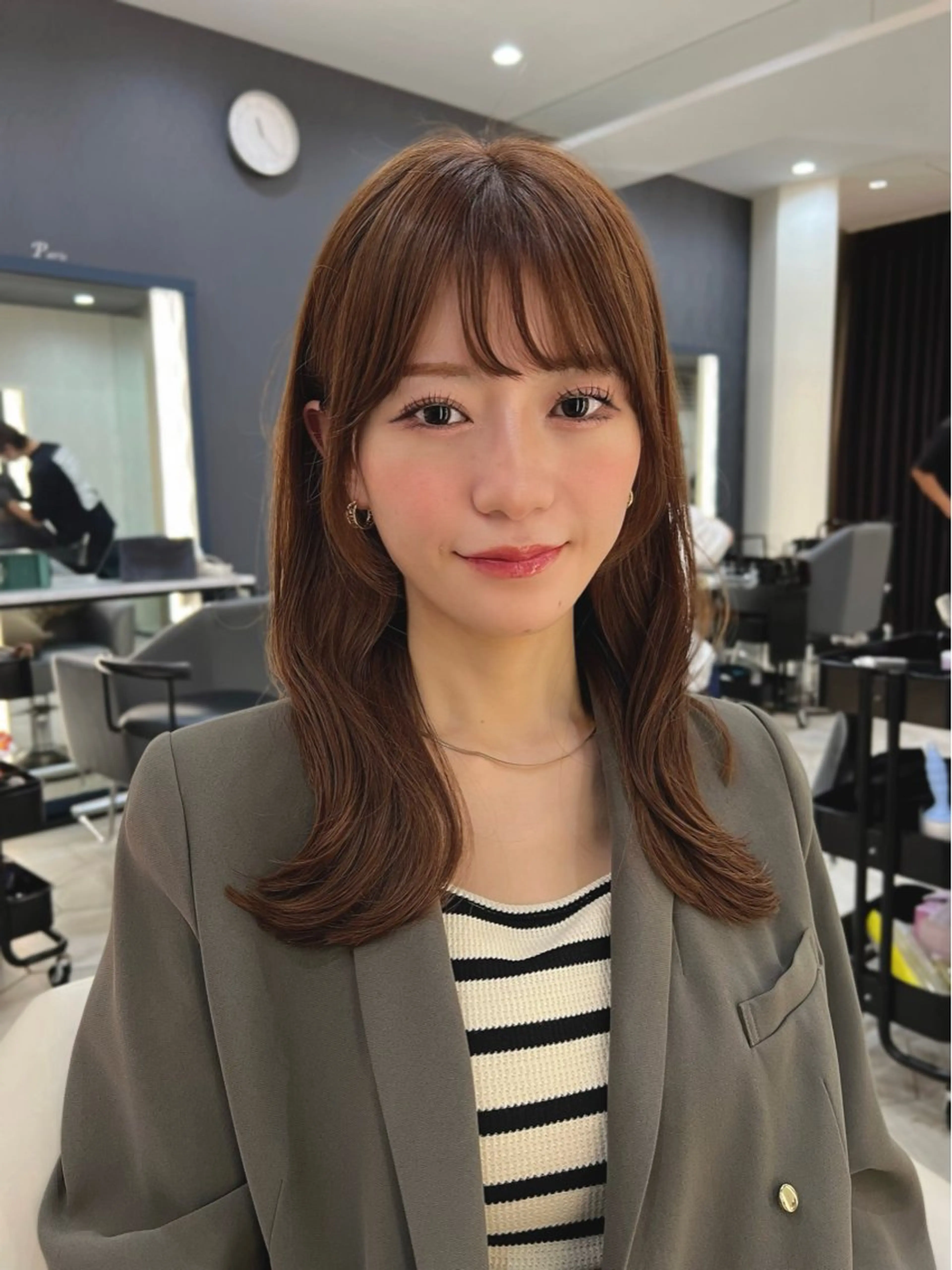 髪質改善トリートメント+カット+カラー【1番人気】の写真