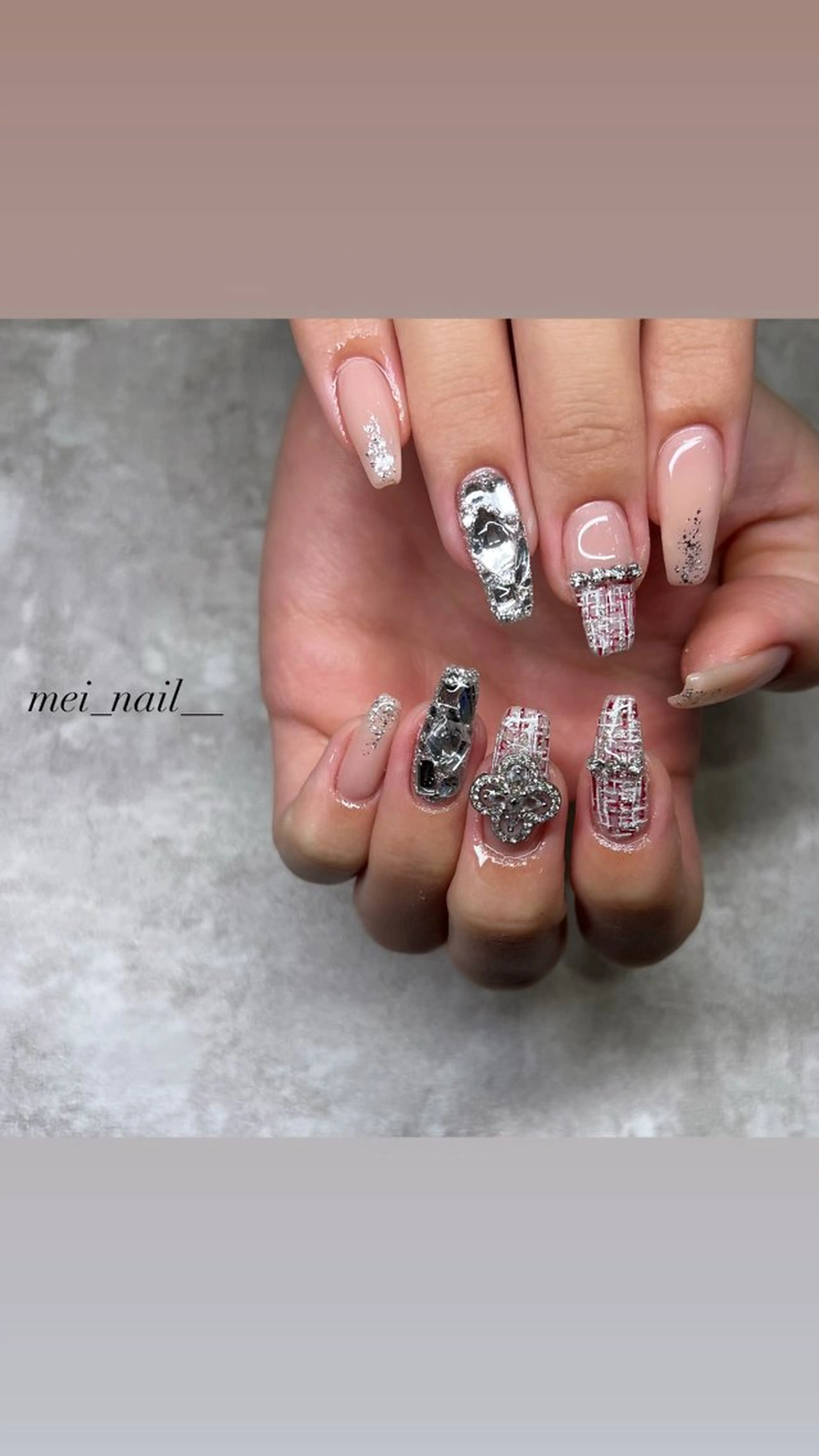 ネイル ハンドネイル est nail所属・永山 芽生子のネイルデザイン