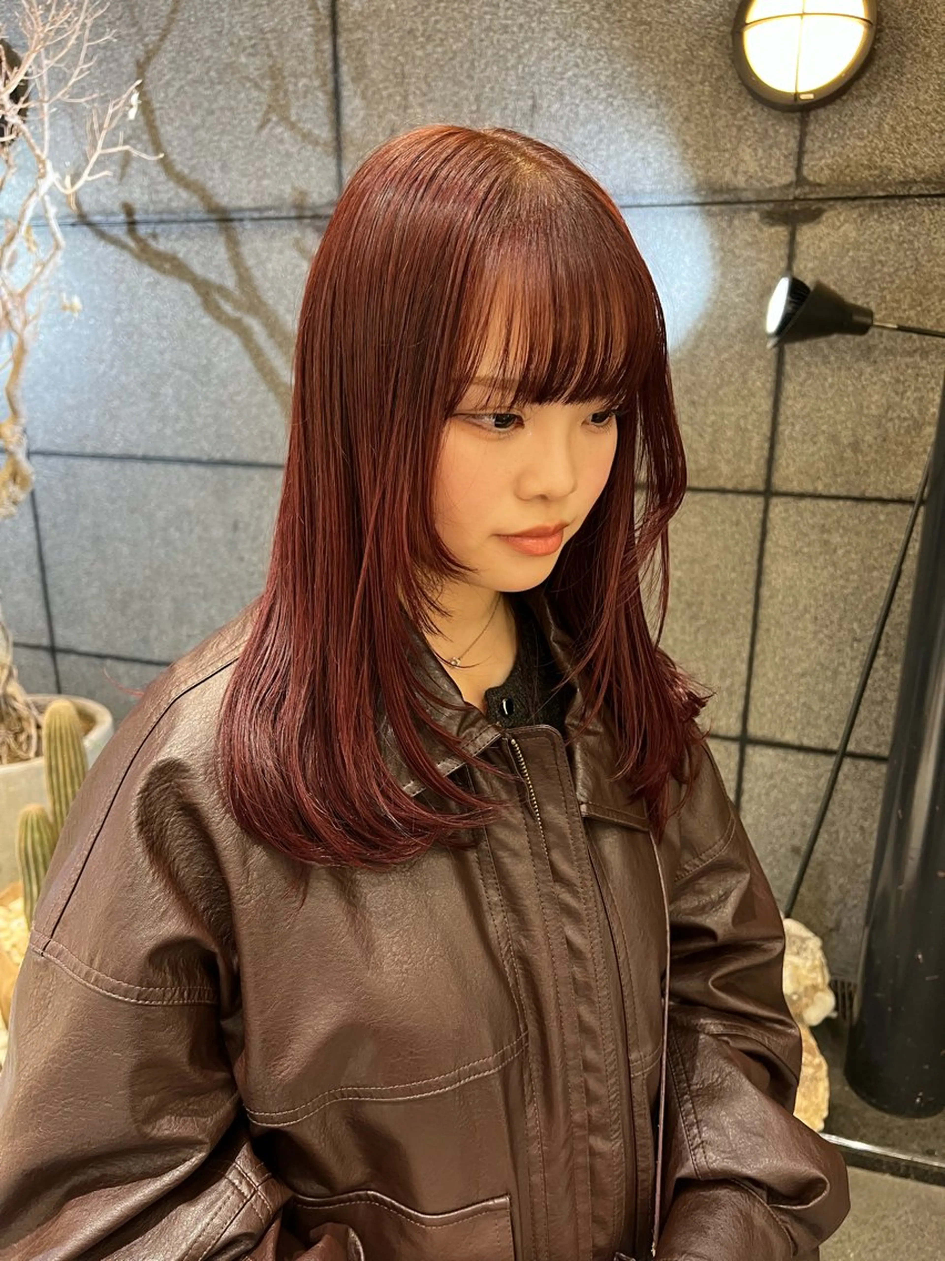 セミロング ヘアカラー トリートメント オシャレデザイン 🧺🪽/SHUNOのヘアスタイル