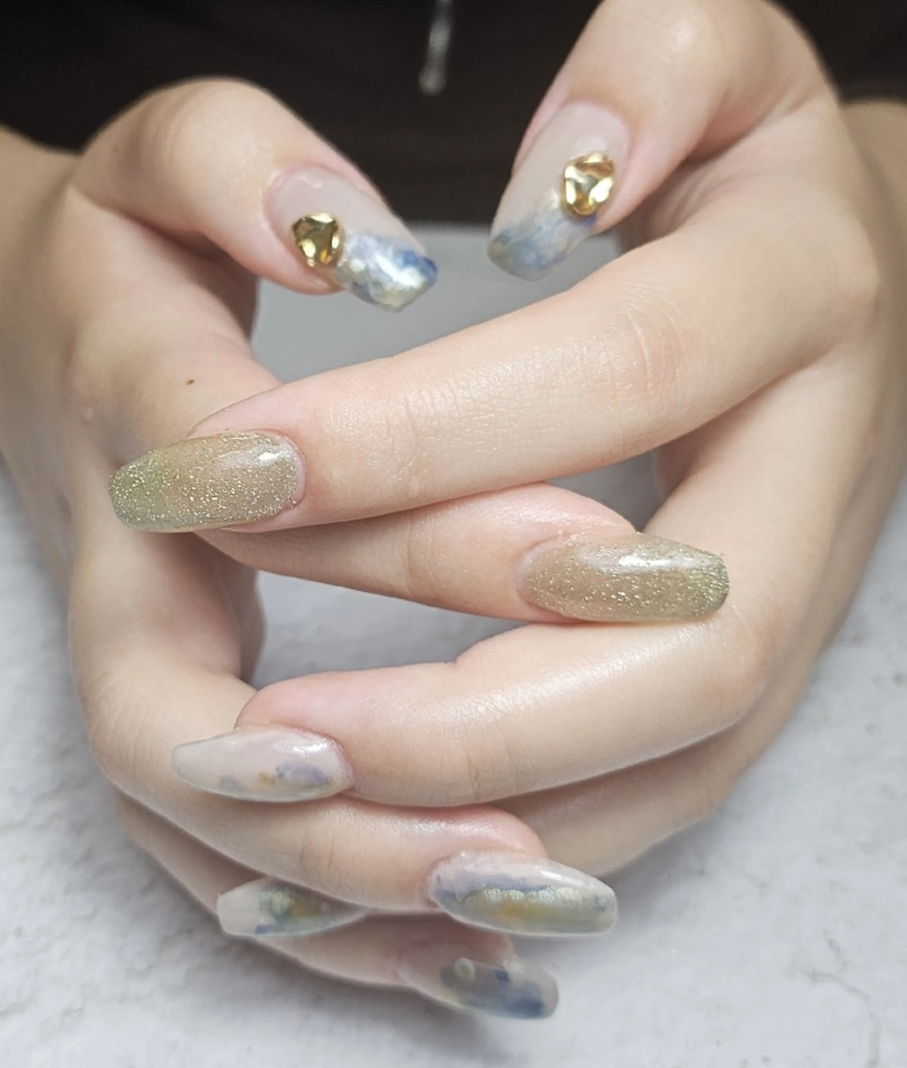 ネイル フラッシュネイル フラッシュマグ マグネットネイル Noah'snail   のネイルデザイン