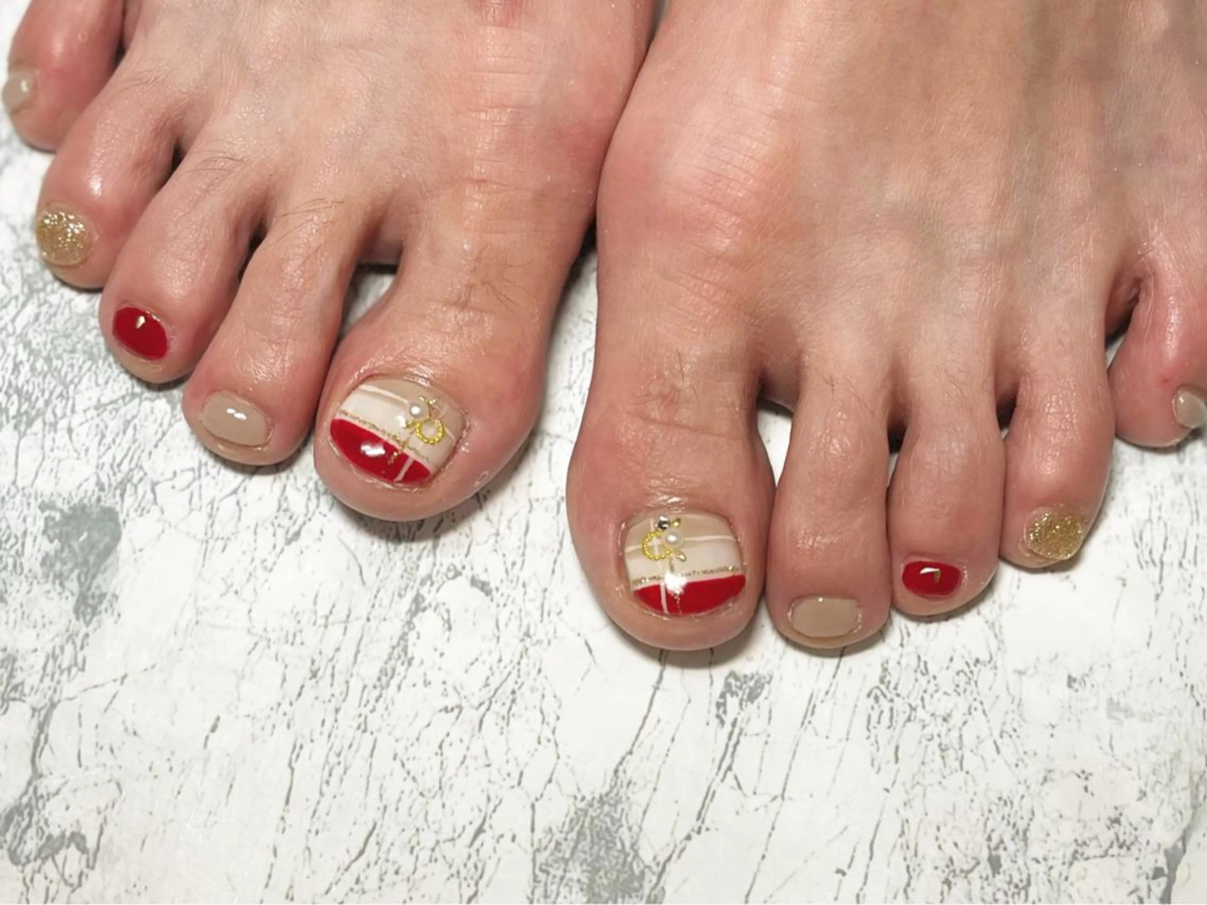 ネイル フットネイル ニュアンスネイル シンプルネイル 春ネイル 夏ネイル ネイル フフラ所属・nail fufla ♡yamane♡のネイルデザイン