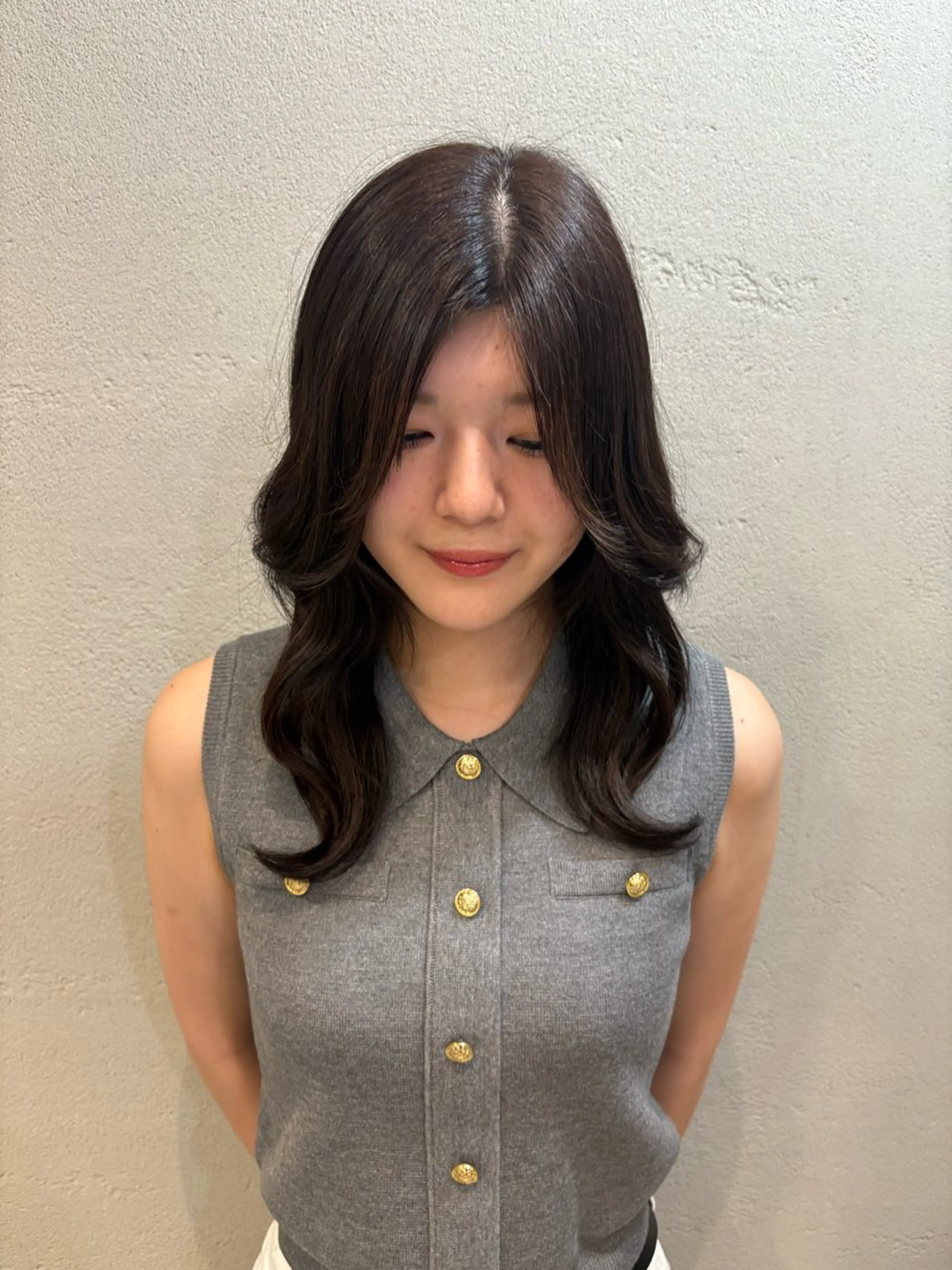 ロング カラー ヘアアレンジ ブリーチ ブラウンカラー 透明感カラー shizuki🌙 /ヘアカラーのヘアスタイル