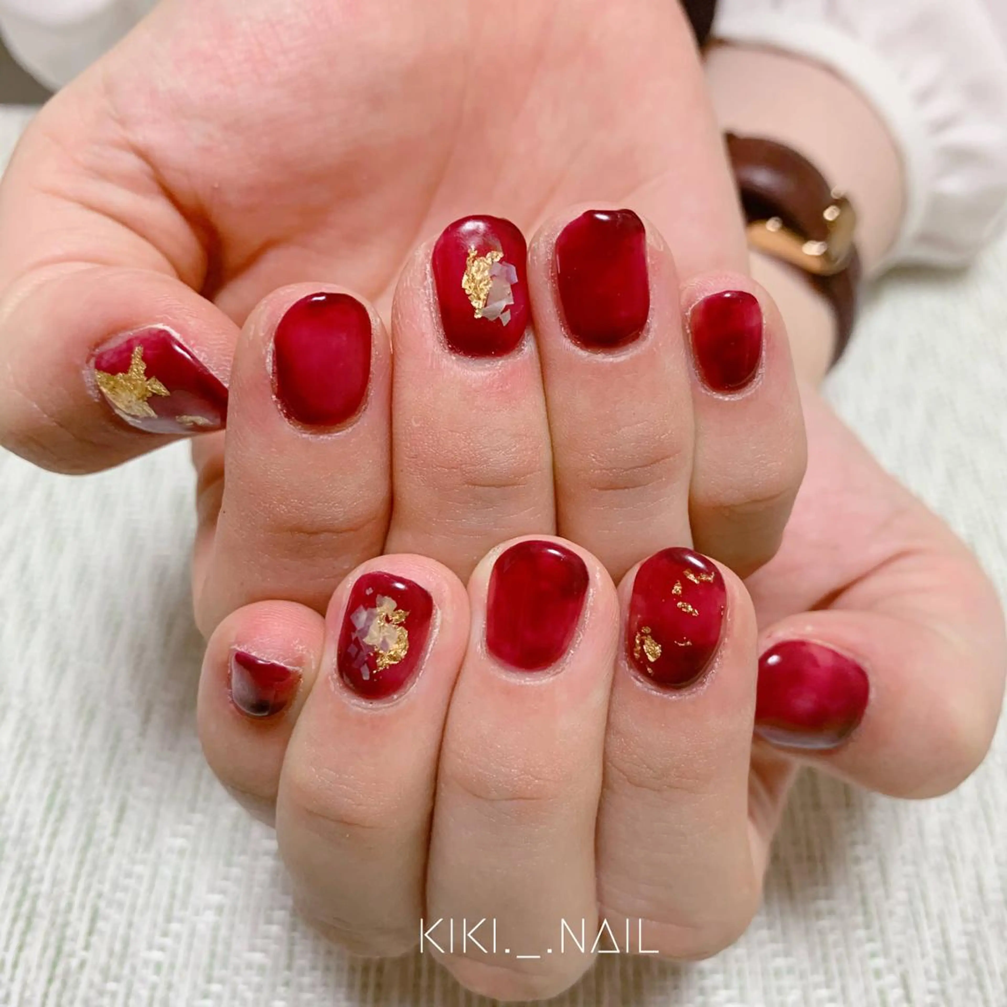 ネイル ハンドネイル HAIR & FACE EDGE（エッジ）所属・kiki ._.nailのマツエク・マツパデザイン