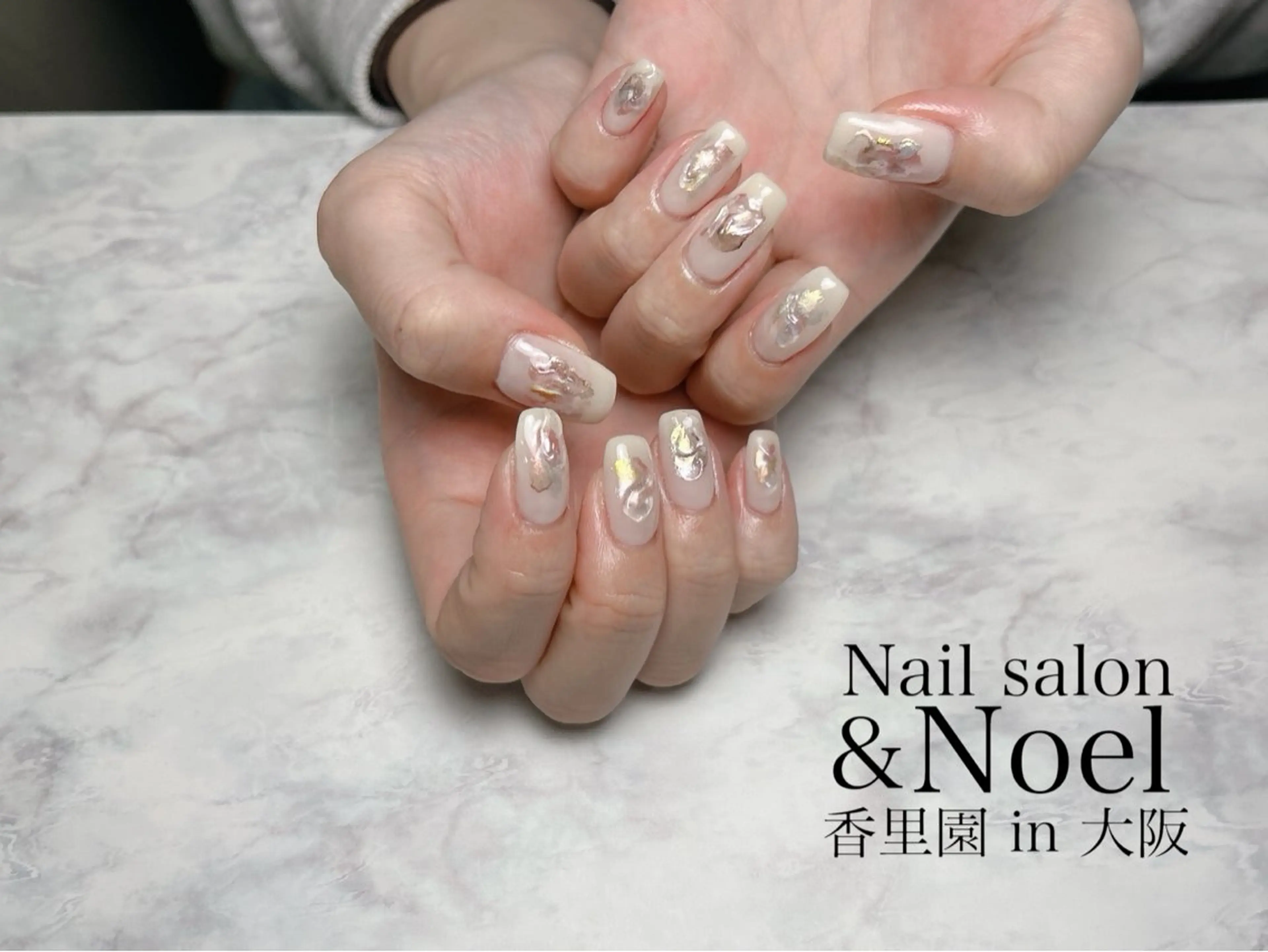 ネイル ハンドネイル Nailsalon  &Noel所属・もも 🍑のネイルデザイン