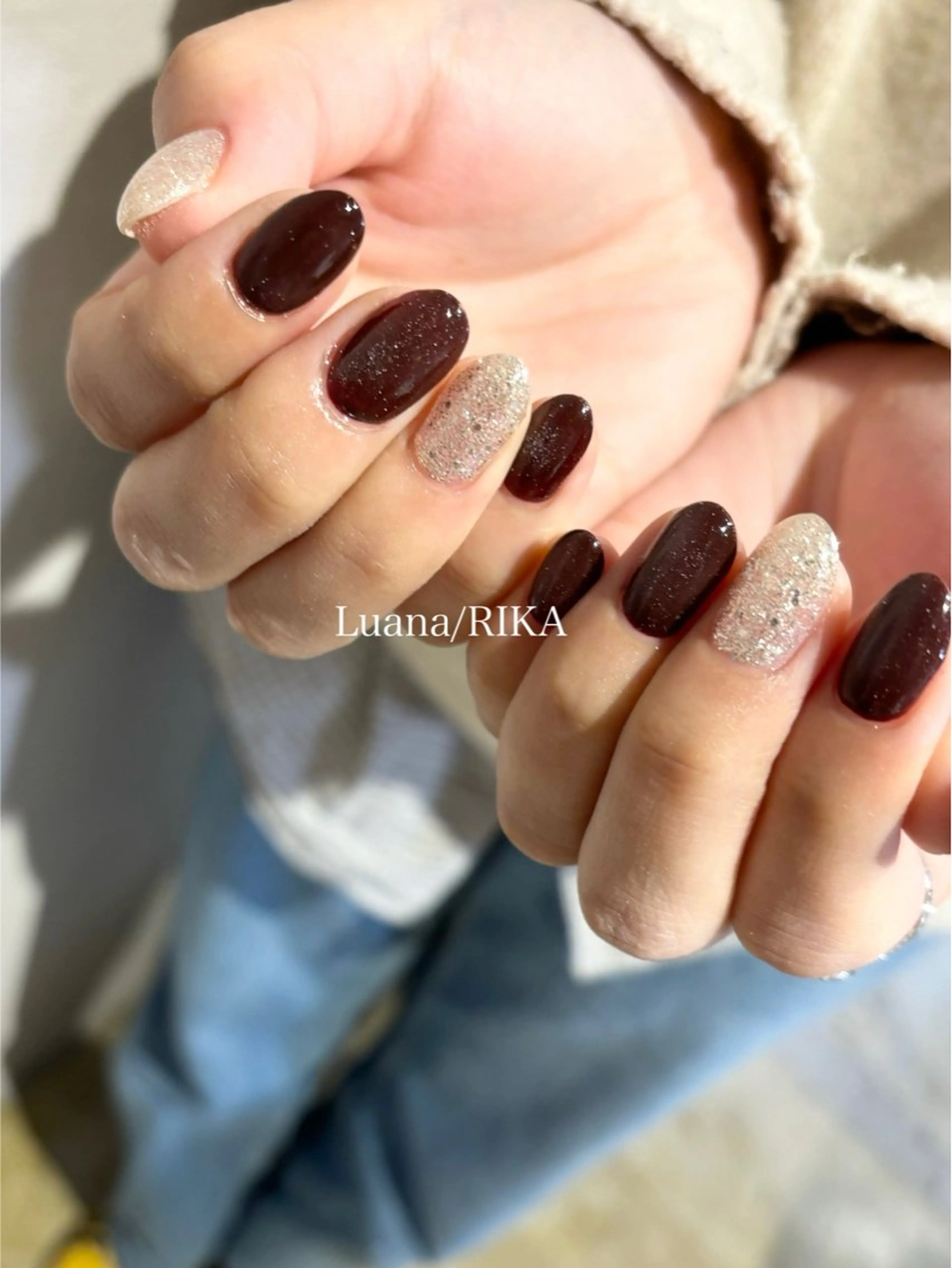 ネイル ハンドネイル Nail Salon Luana Rikaのネイルデザイン