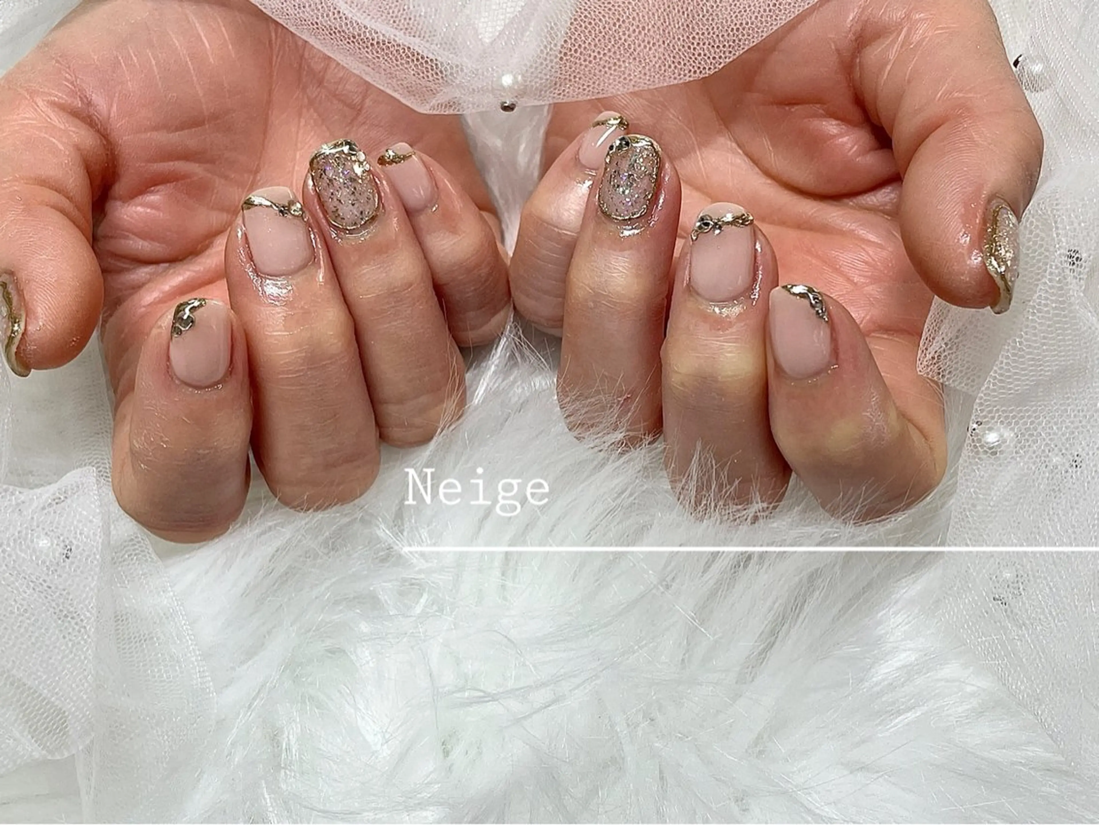 ネイル ハンドネイル Neige所属・Neige 𓂃 aiのネイルデザイン