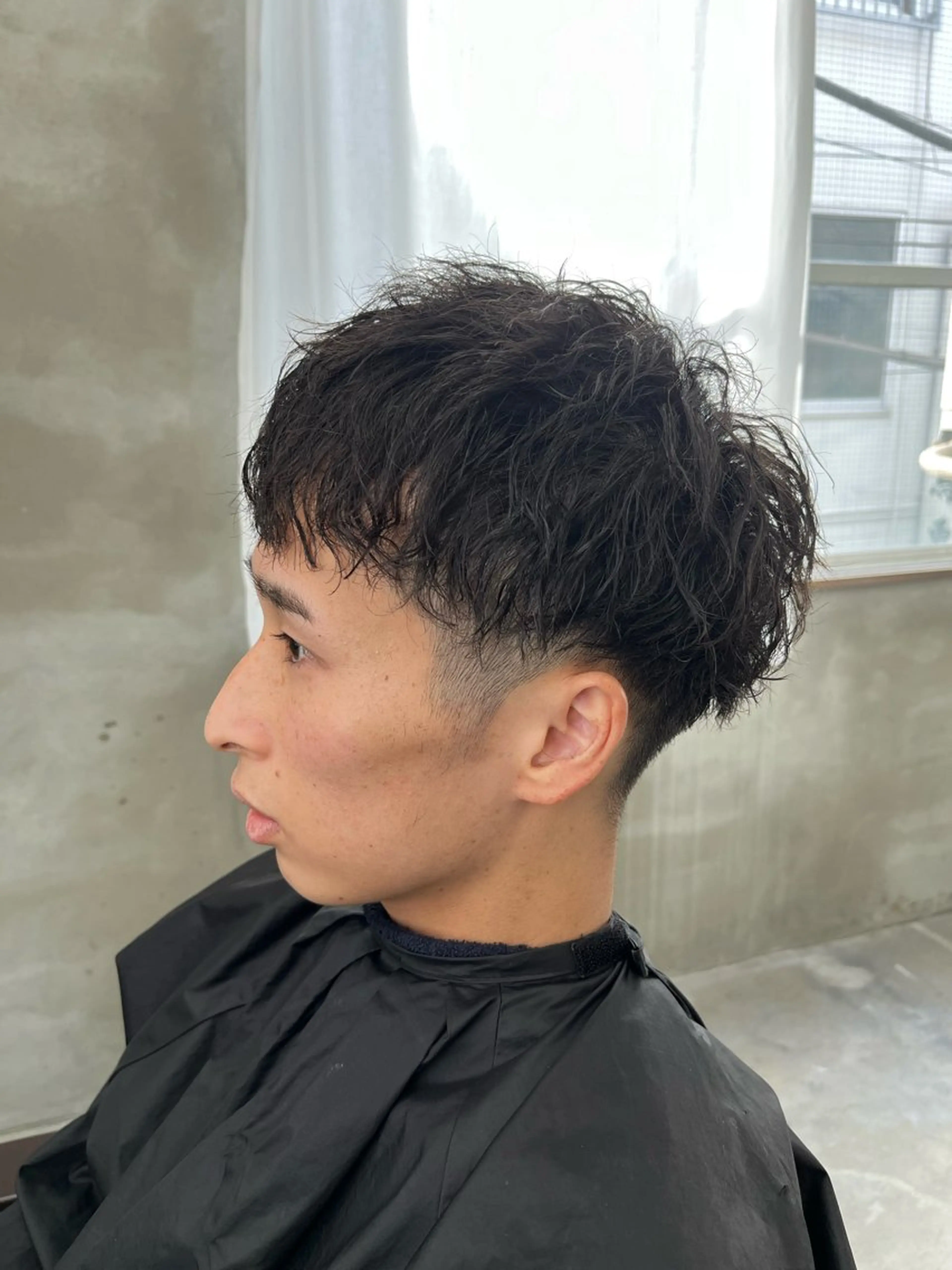 ショート パーマ メンズ カット パーマ メンズ満足度No.1 代表　北野拓海　蕨のヘアスタイル