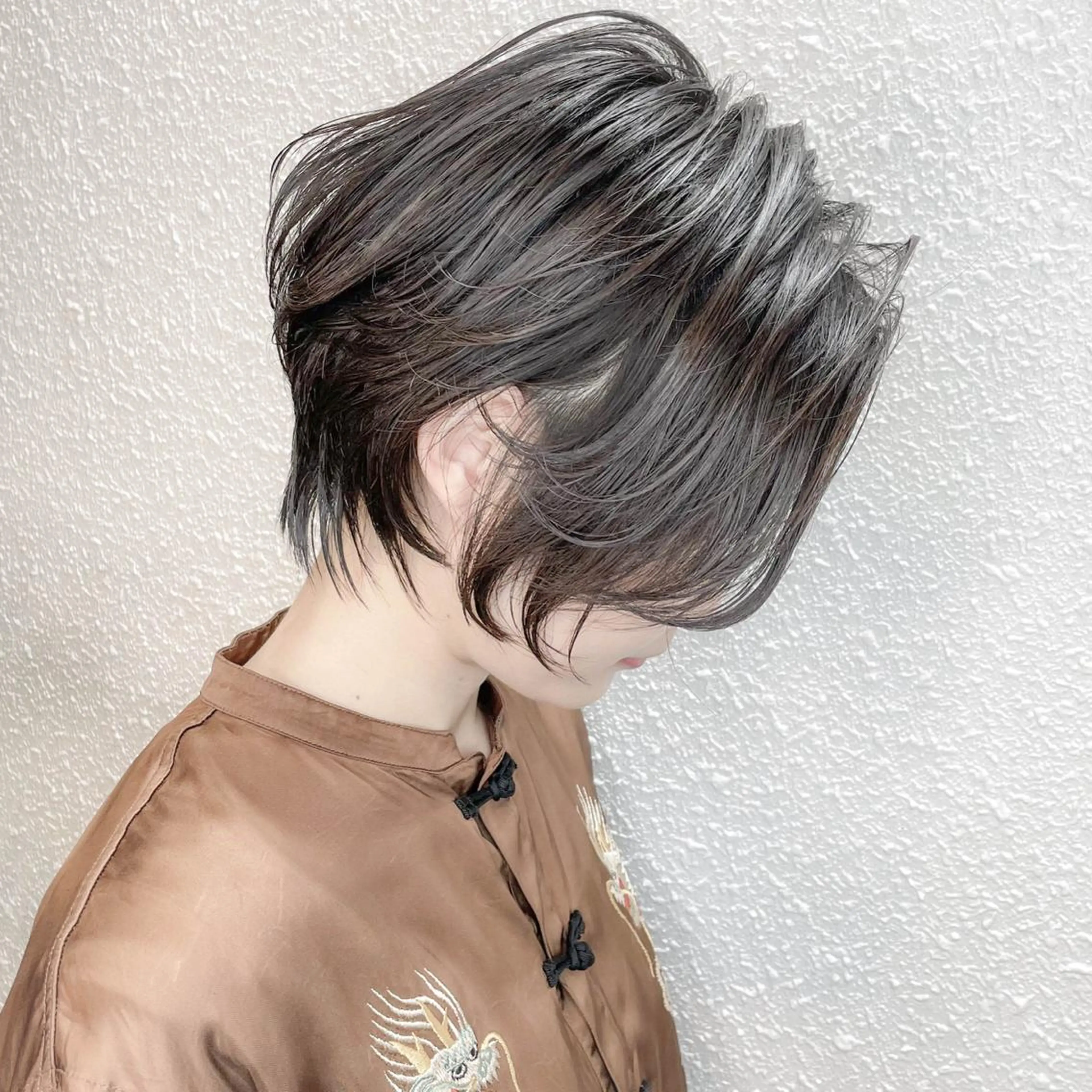 ショート ボブ 顔周りカット 小顔カット Monica所属・ボブ専門店 中島規寿のヘアスタイル