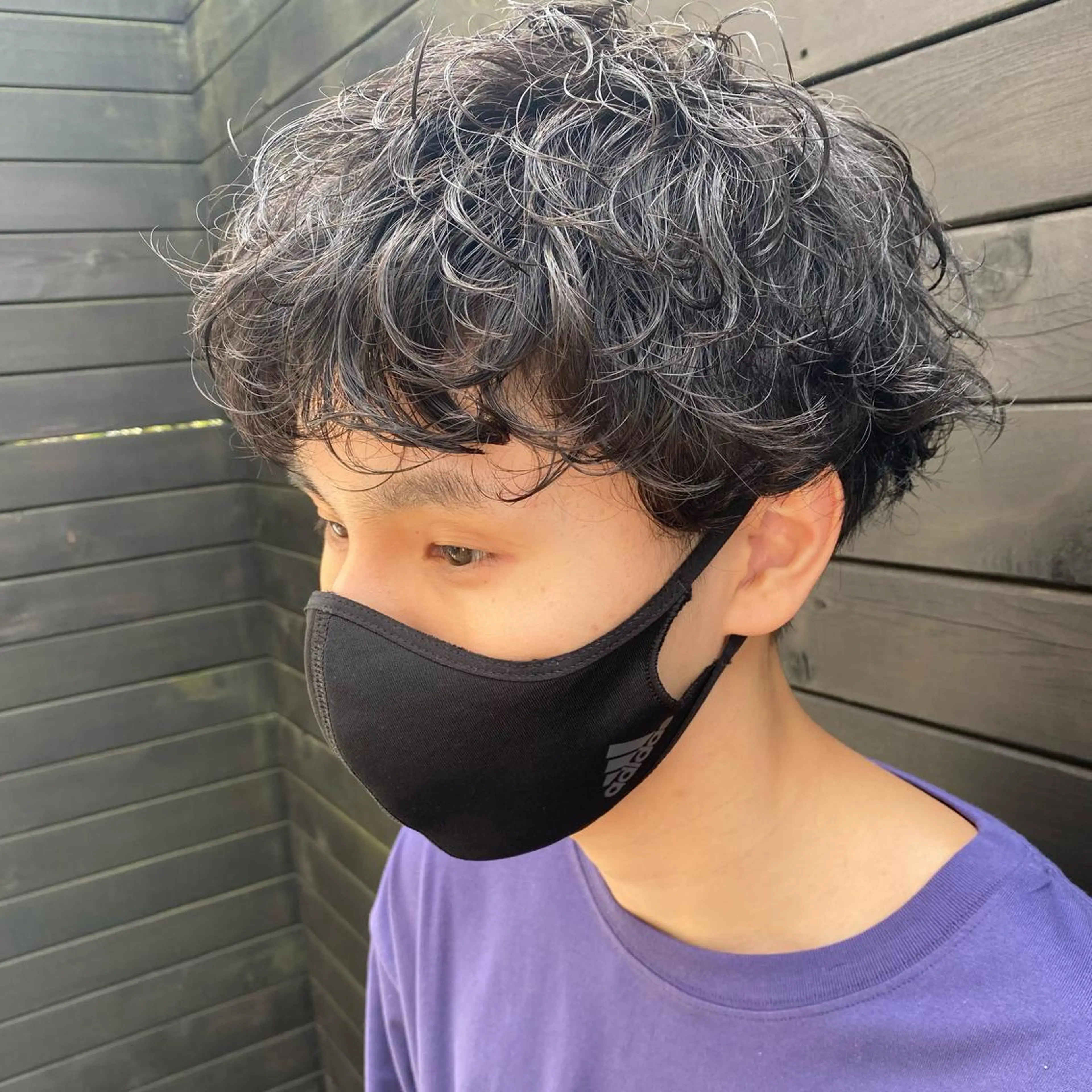 ショート パーマ スパイラルパーマ 高橋 舟太郎のヘアスタイル