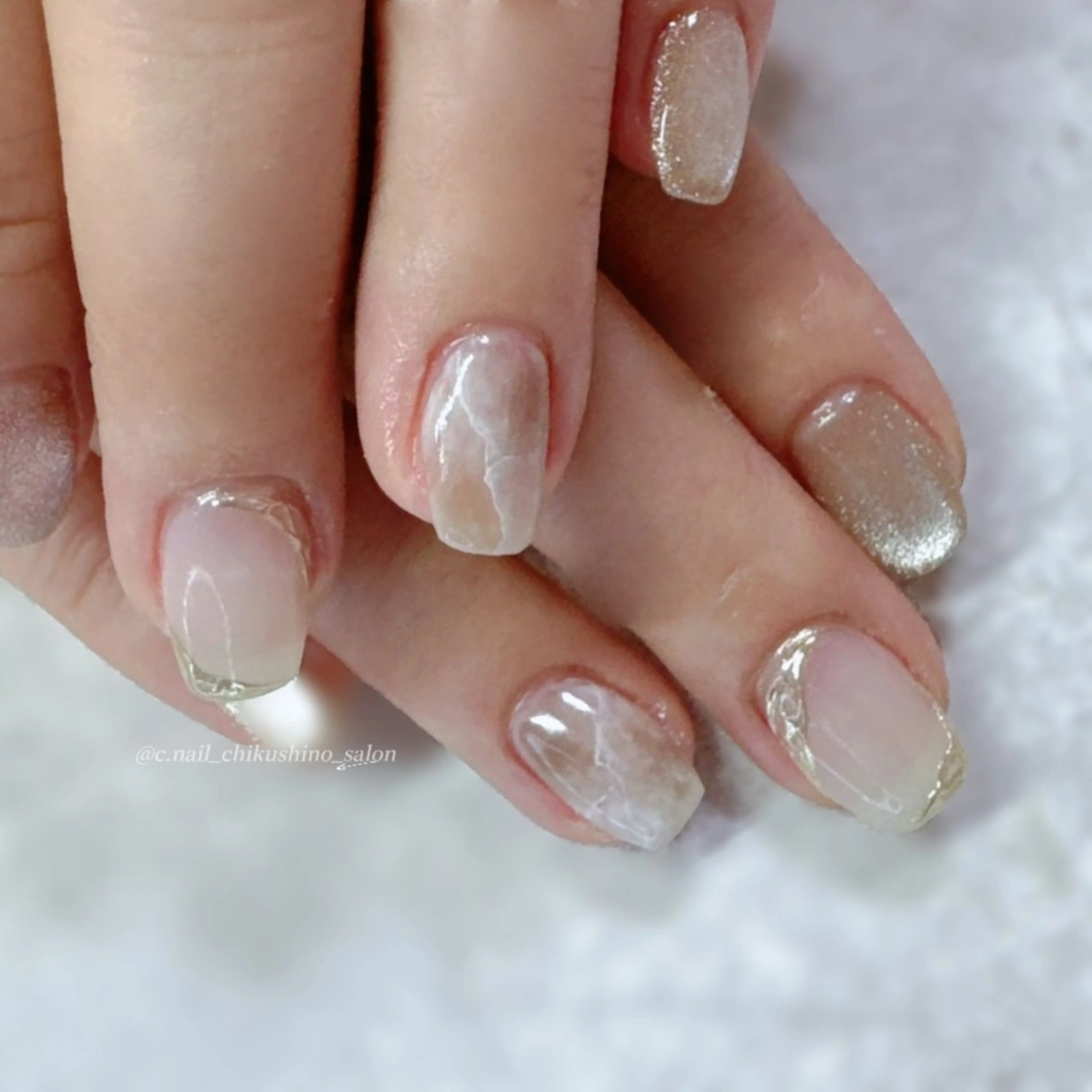 ネイル ハンドネイル C.Nail &EYE筑紫駅のネイルデザイン
