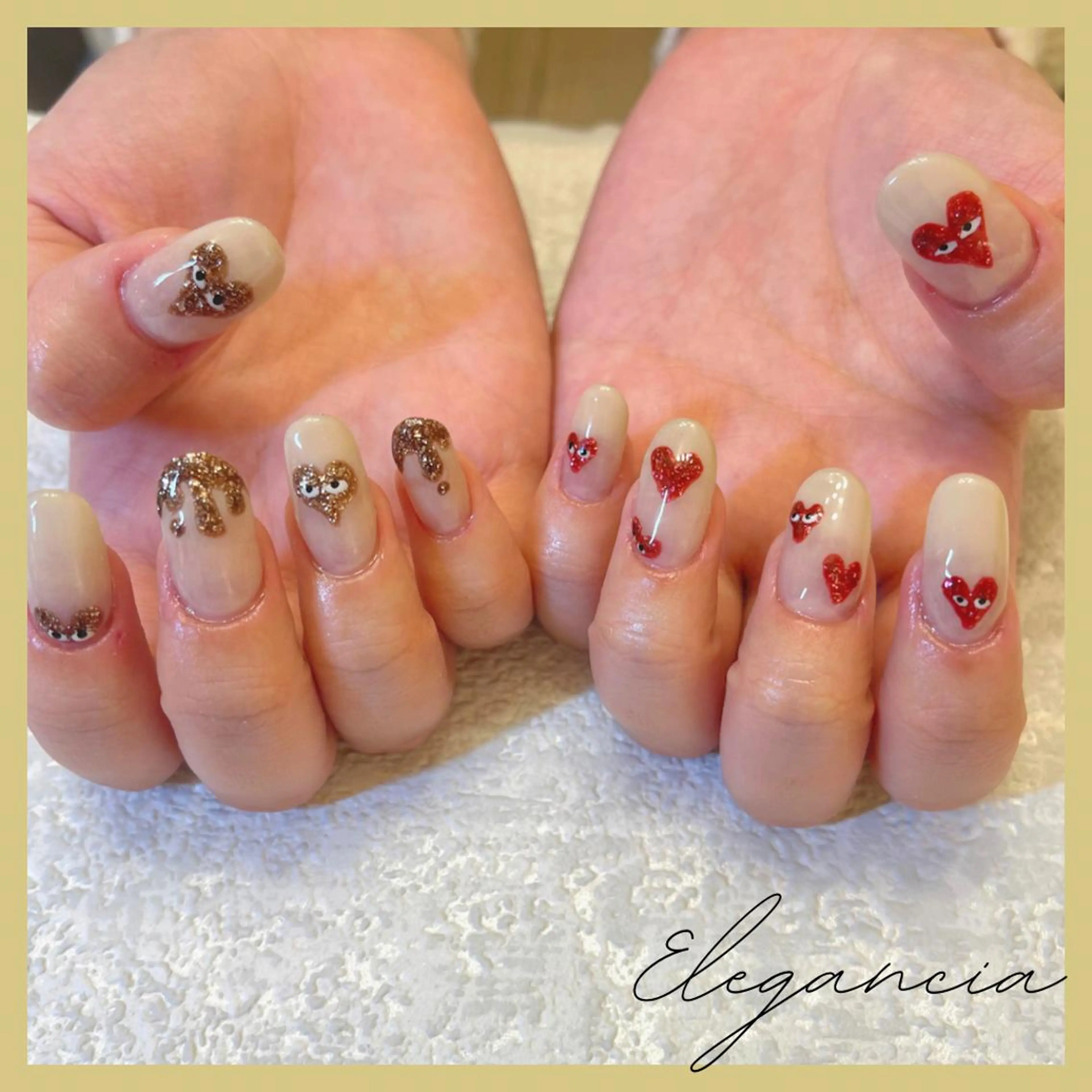 カラー ネイル ハンドネイル Elegancia. Hiromiのネイルデザイン