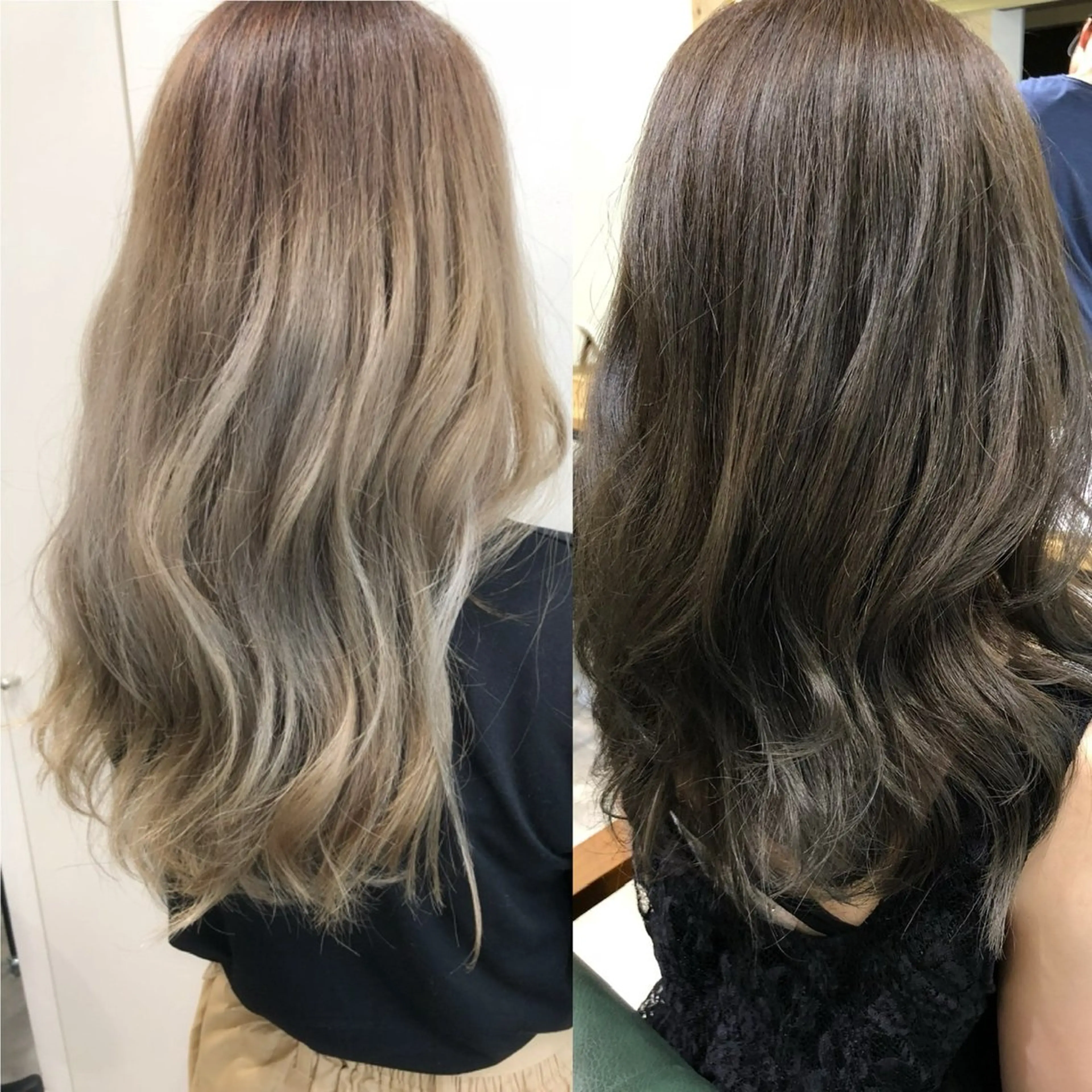 【平日限定】ダブルカラー（ブリーチあり）の写真
