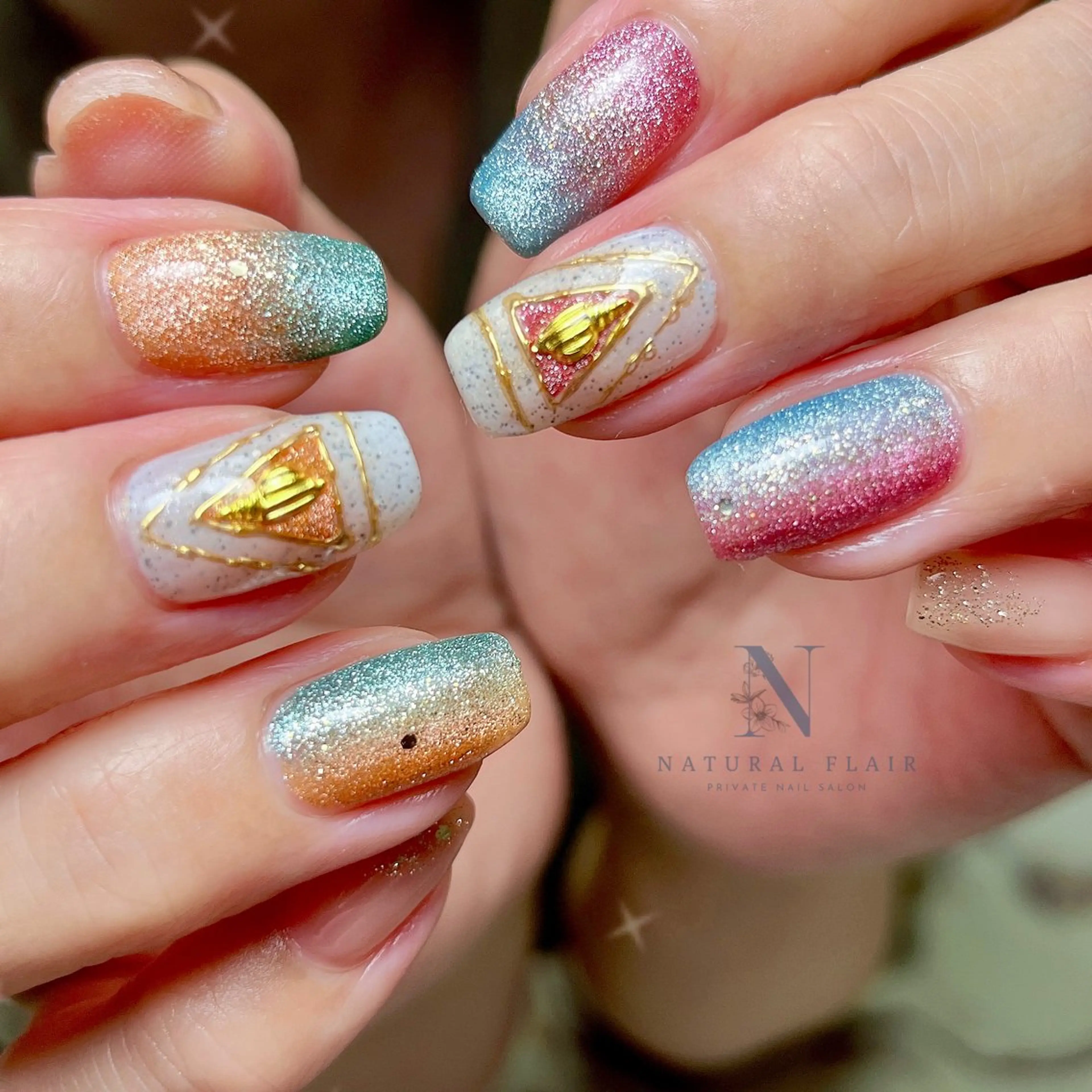 ネイル ハンドネイル natural flairのネイルデザイン