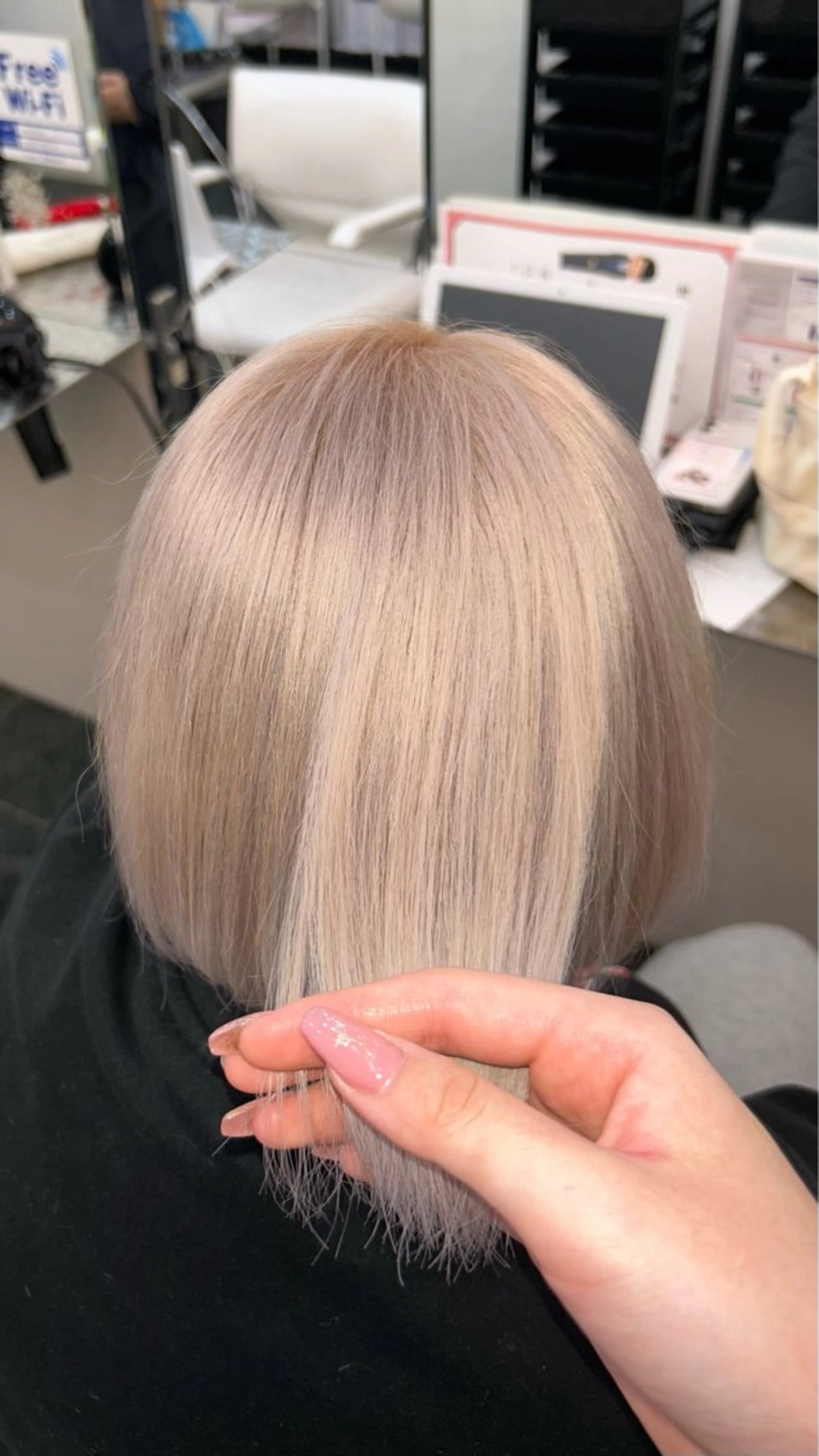 ショート ✨🦄韓国風レイヤー 🦄✨林あかりのヘアスタイル