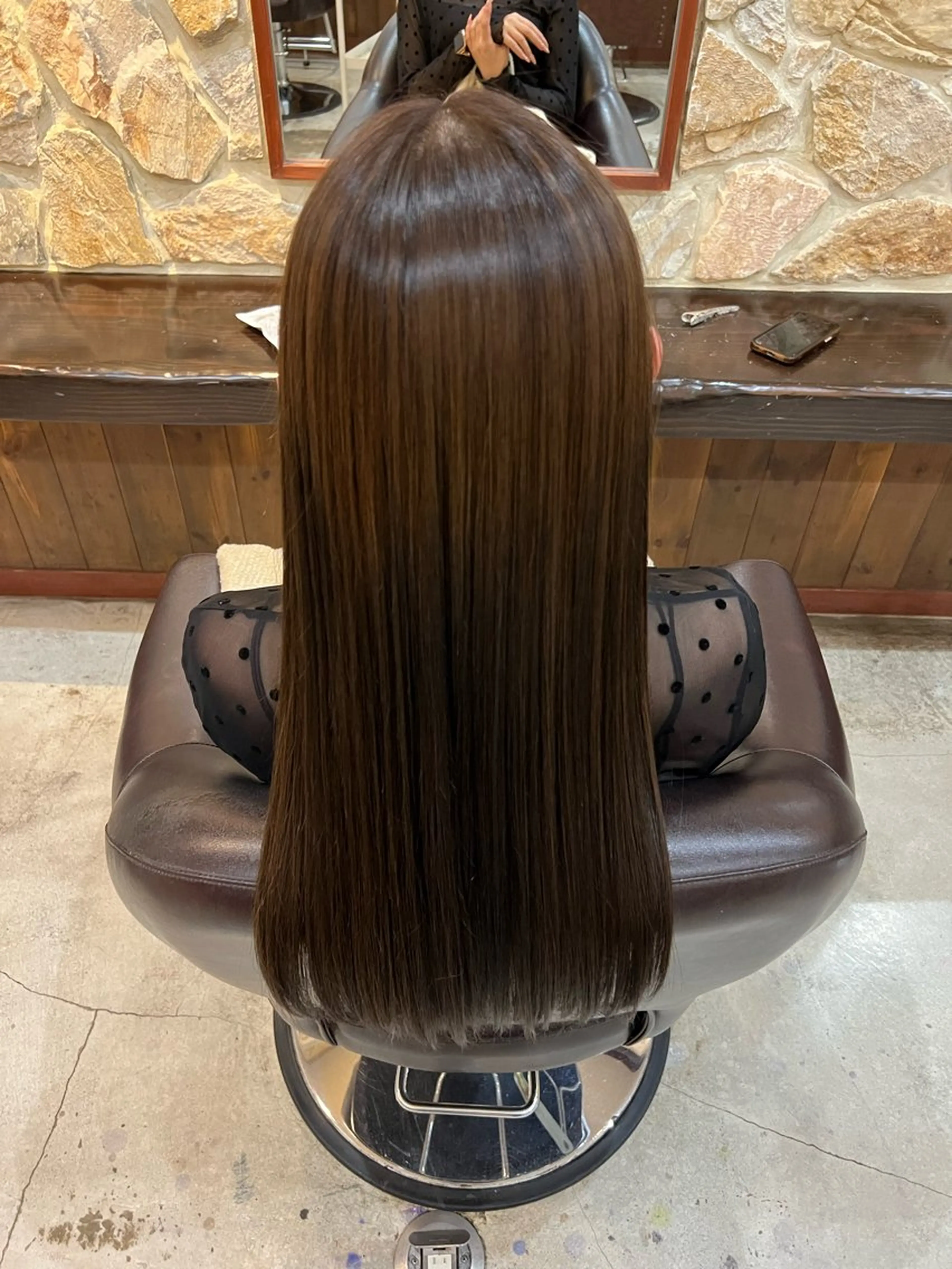 ロング カラー ヘアカラー トリートメント Show Bit 藤村将のヘアスタイル