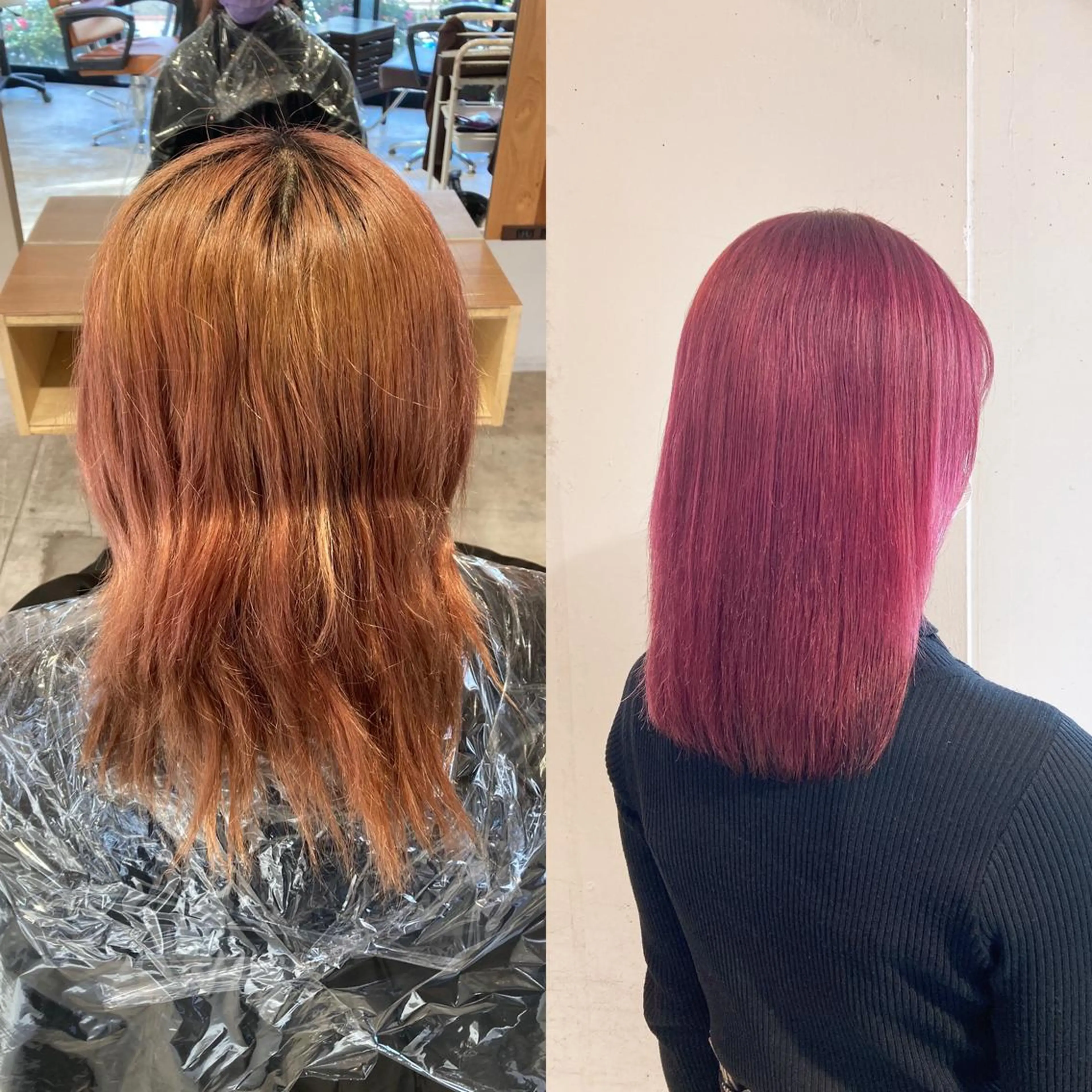 カラー ブリーチ ヘアカラー トリートメント 💗モテ髪 ハイトーンあや💗のヘアスタイル