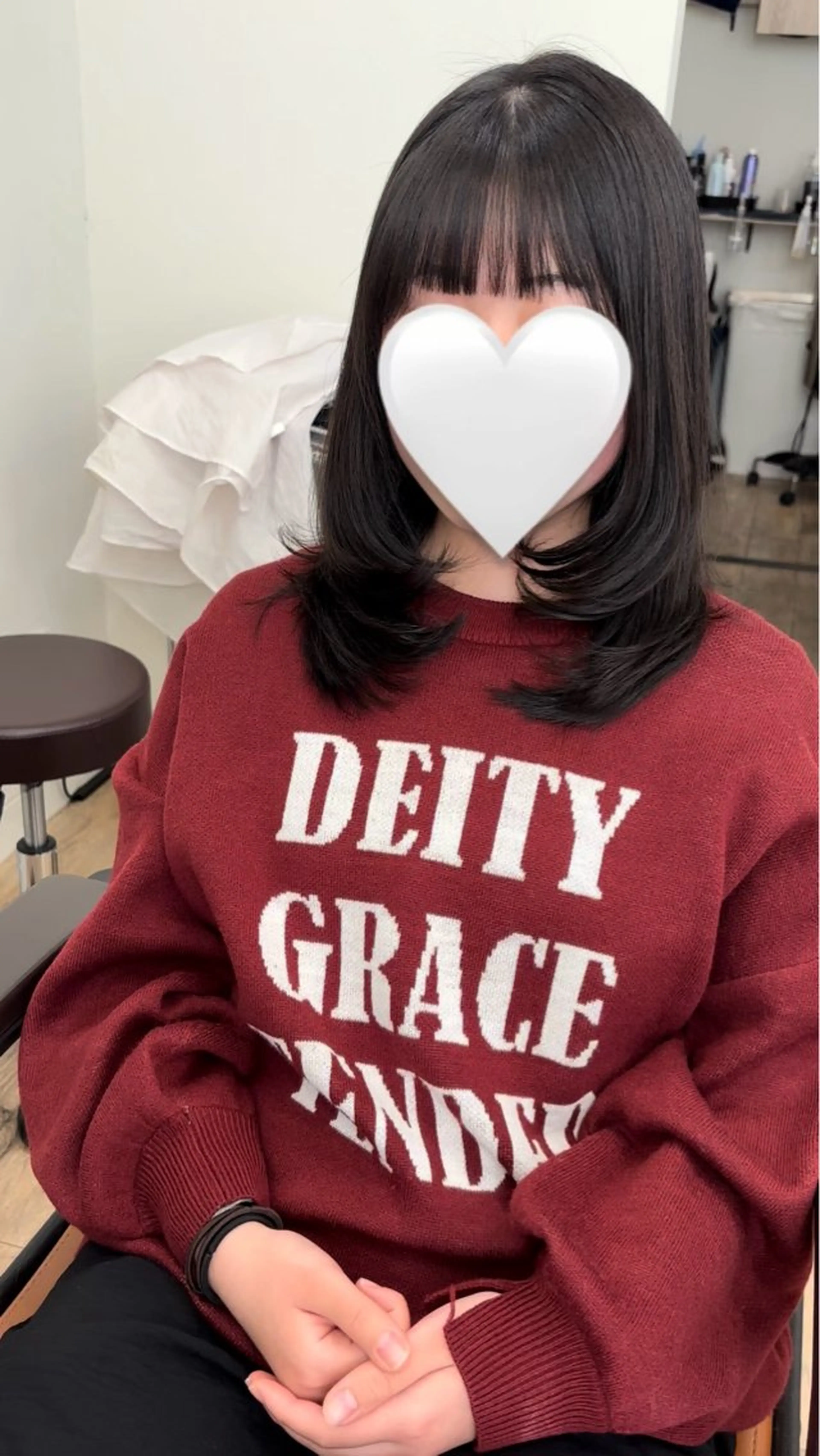 セミロング カット トリートメント レイヤーカット🫧艶 カラー/LILICAのヘアスタイル