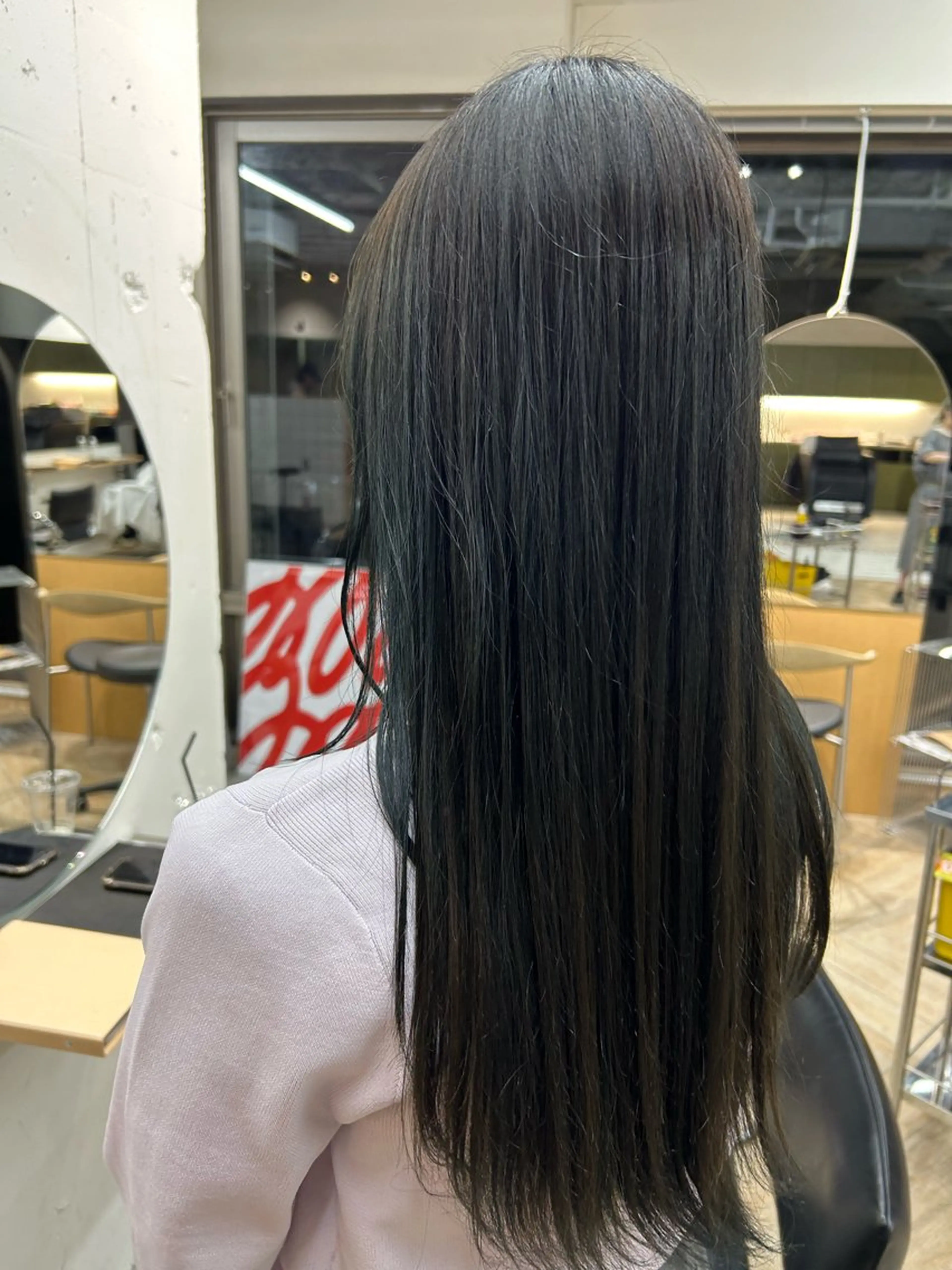 ロング カットモデル募集/ 万代/関谷　朋実のヘアスタイル