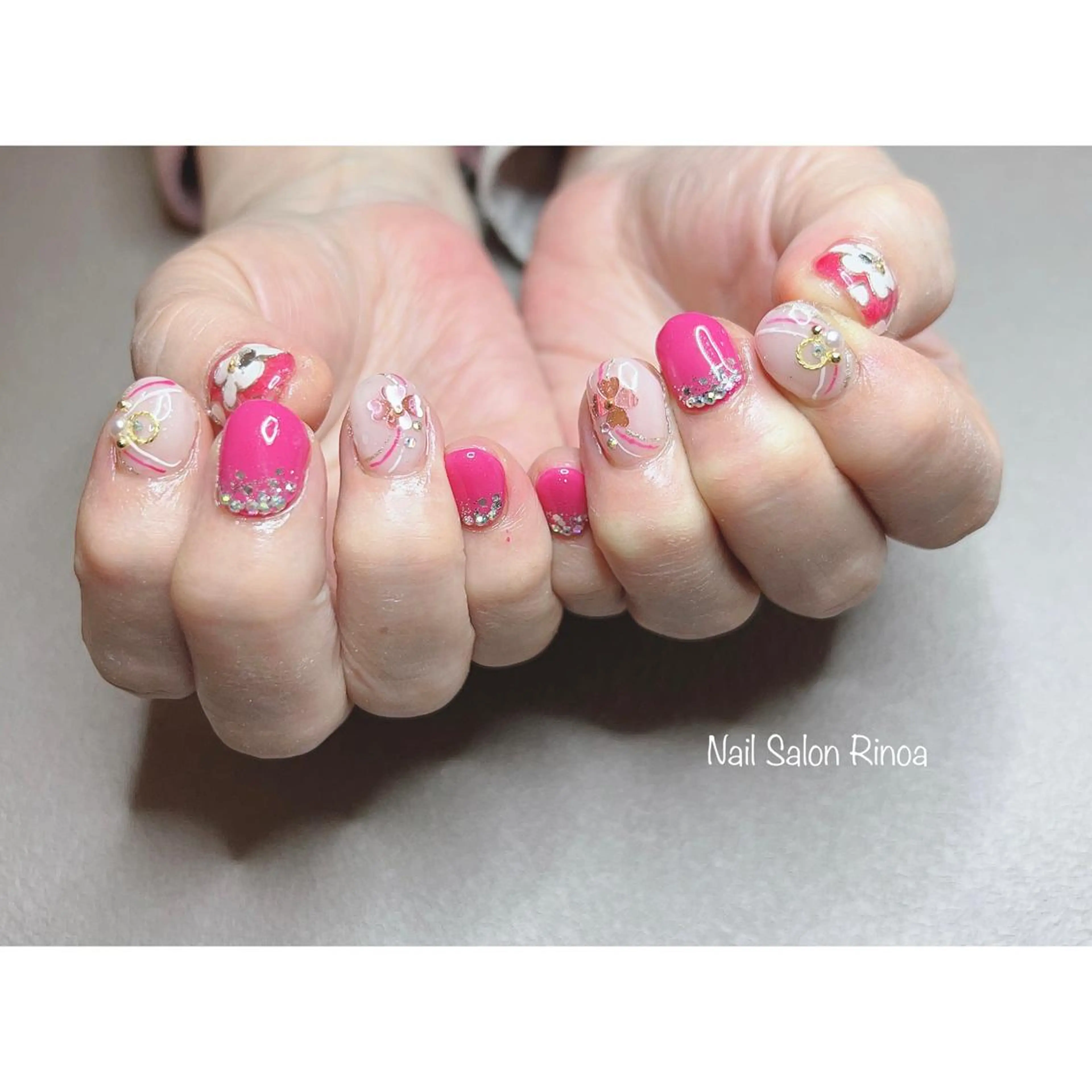 ネイル Nail Salon Rinoaのネイルデザイン