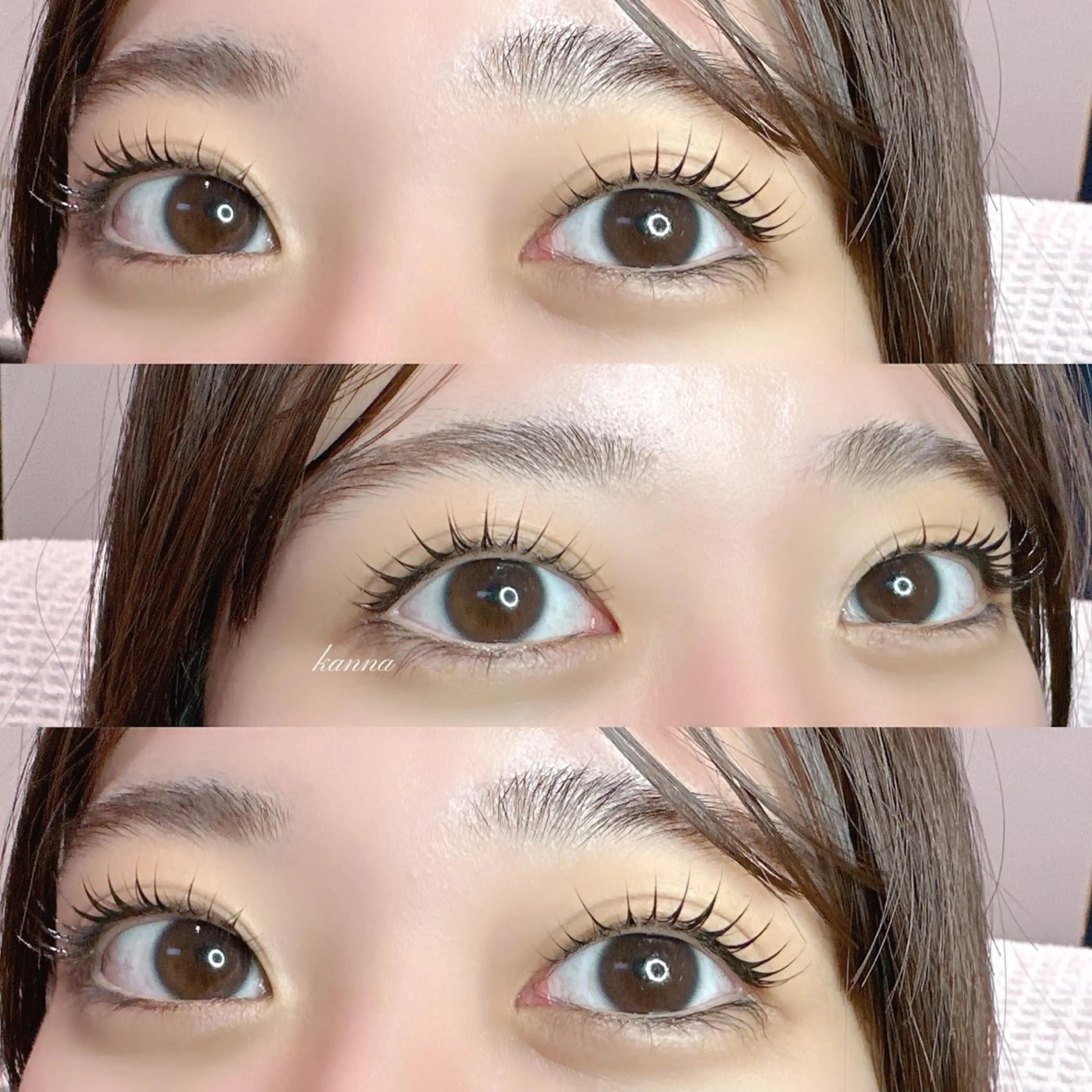 マツエク・マツパ Abientot Kannaのマツエク・マツパデザイン