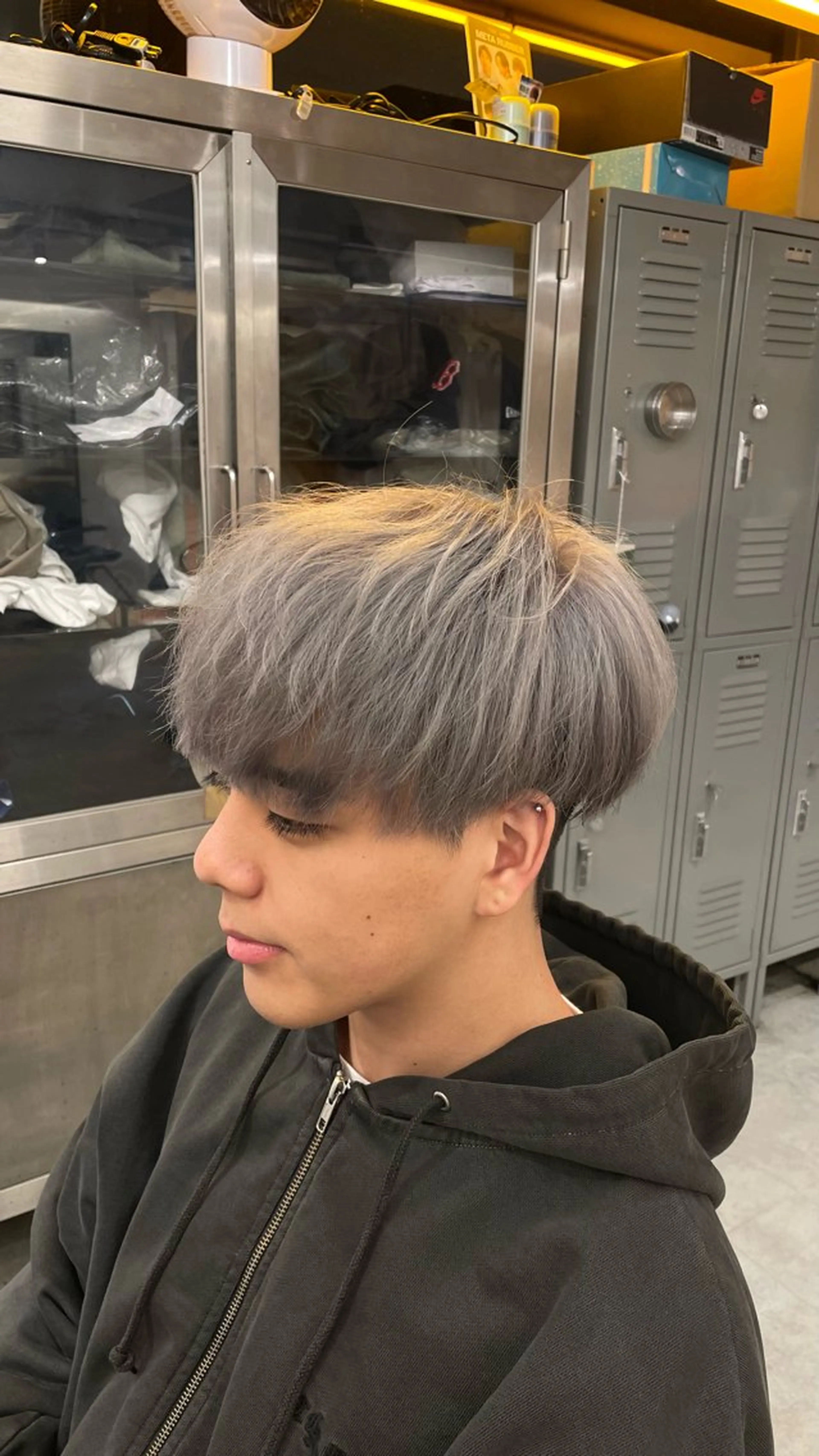 ショート カラー メンズ fifth 阿部楓のヘアスタイル