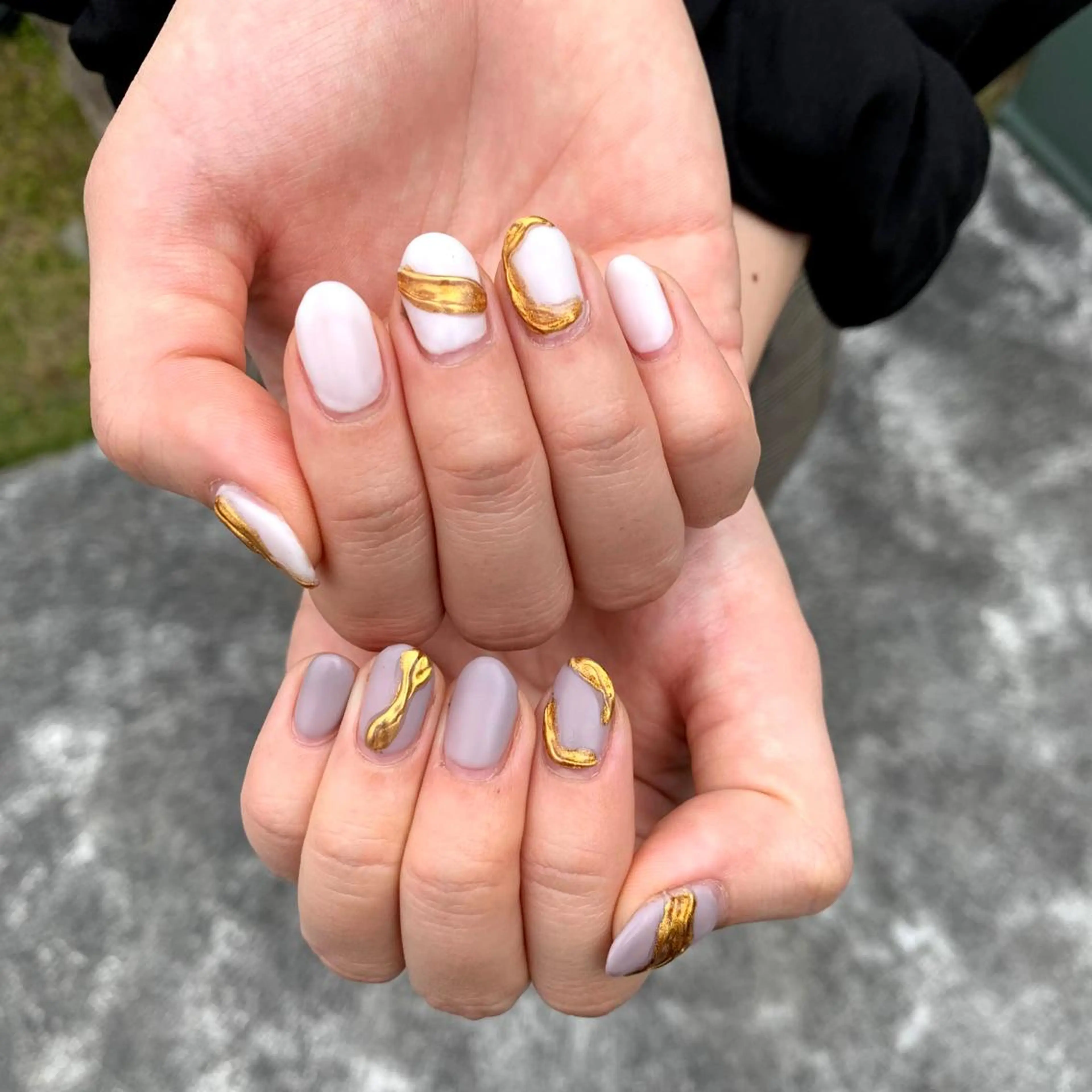 ネイル ハンドネイル HAIR & FACE EDGE（エッジ）所属・kiki ._.nailのマツエク・マツパデザイン