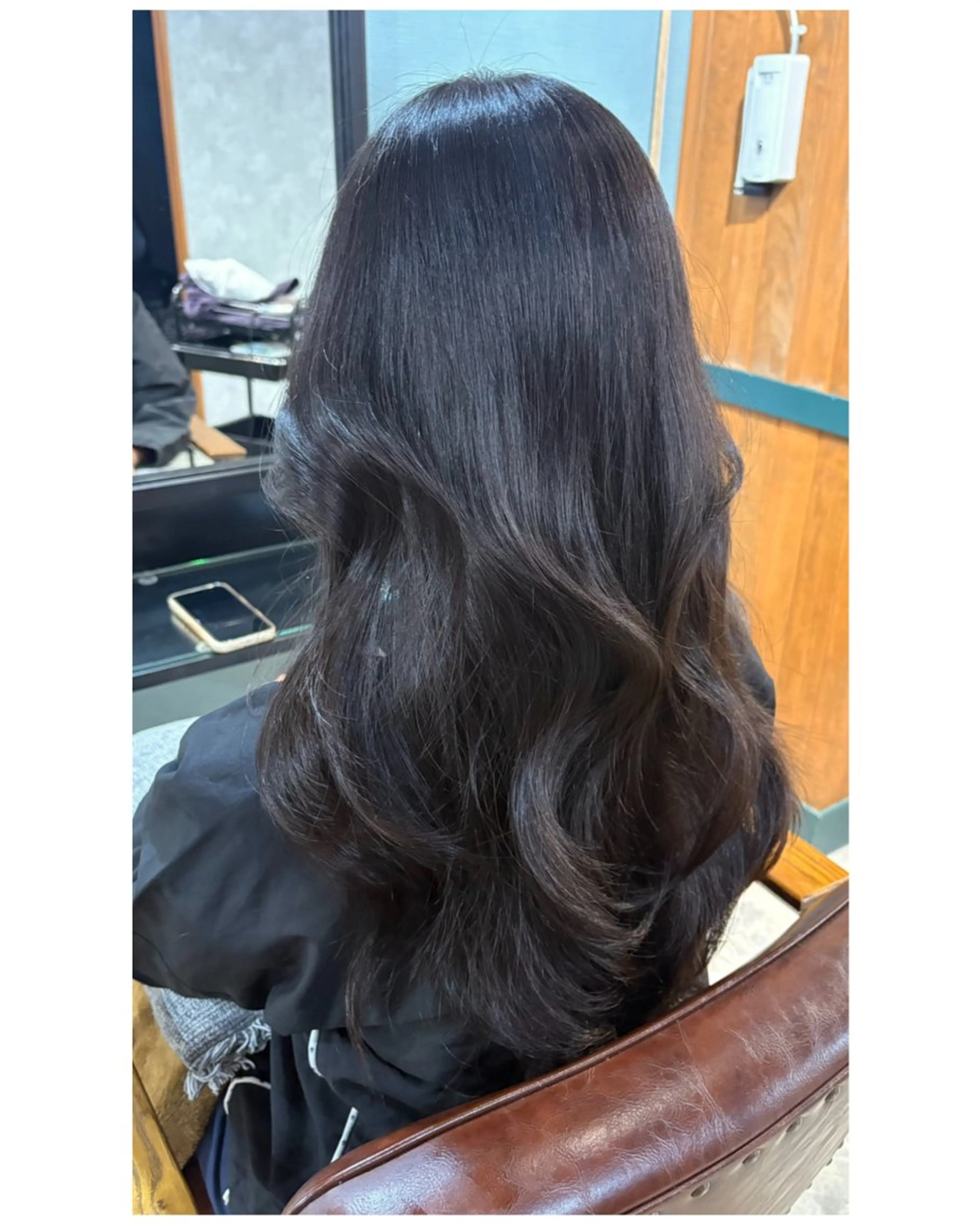 ロング レイヤーカット 艶×透明感カラー♡ カットモデル募集中のヘアスタイル