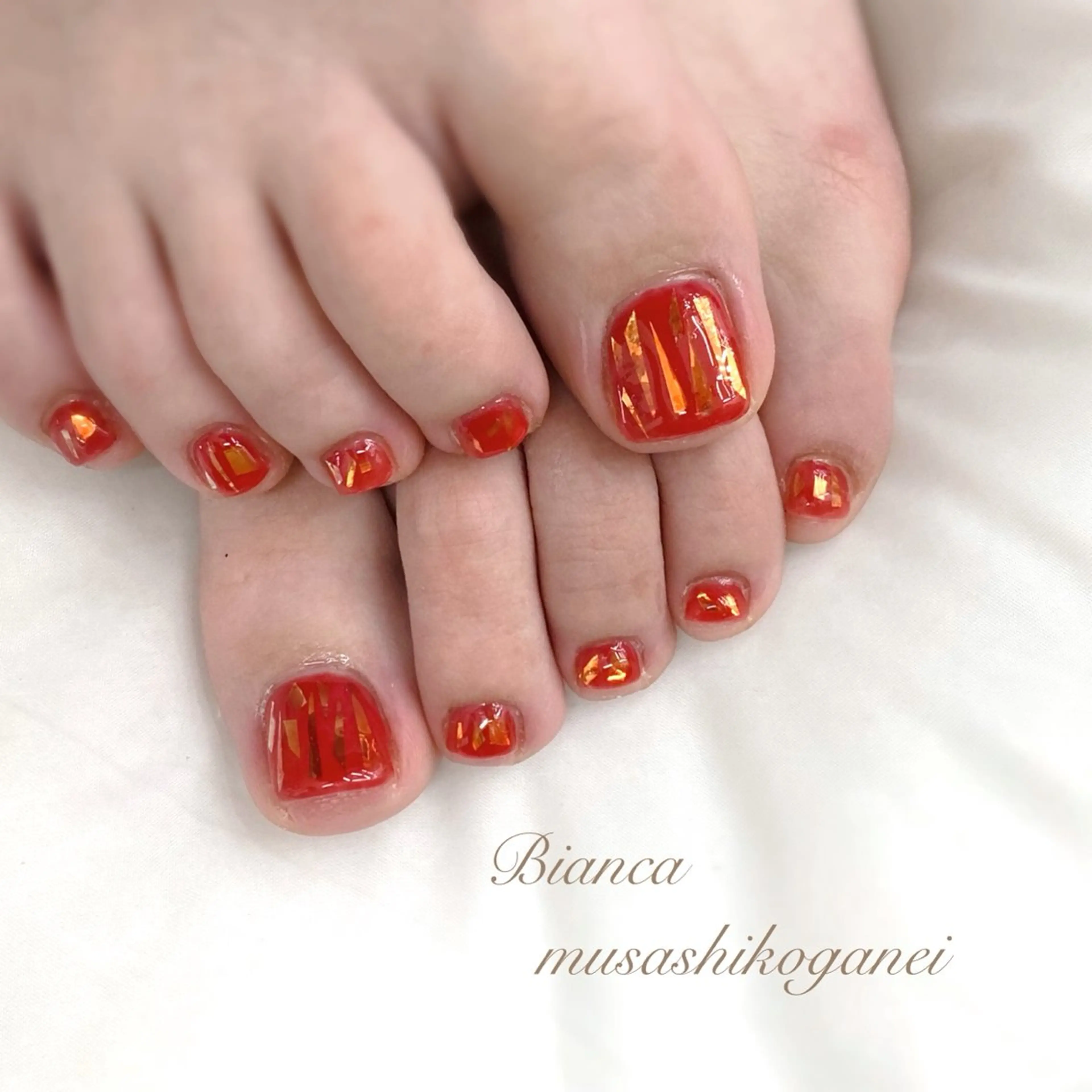 ネイル フットネイル Bianca 武蔵小金井　しぎはらのネイルデザイン