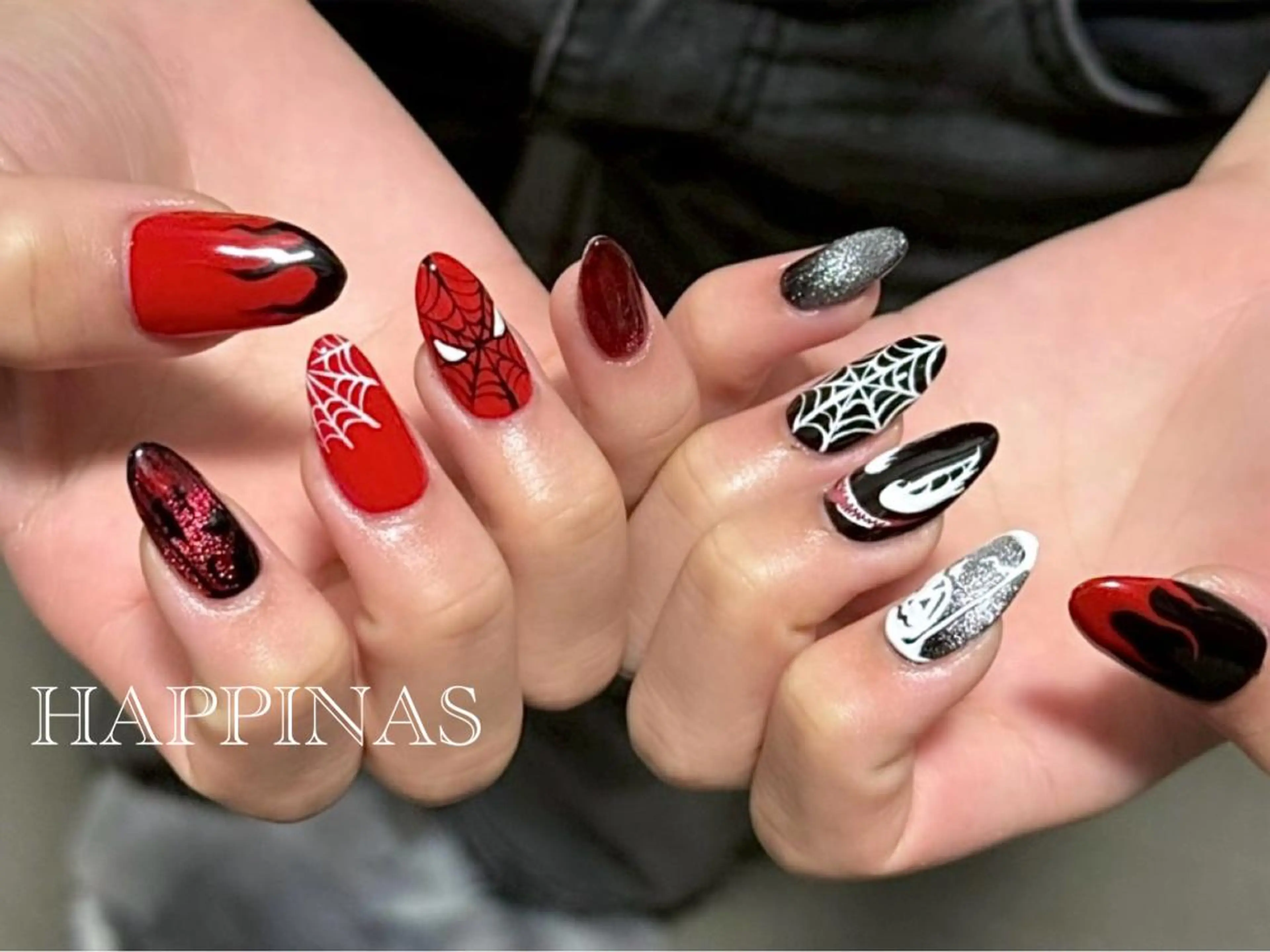 ネイル ハンドネイル HAPPINAS ののかのネイルデザイン