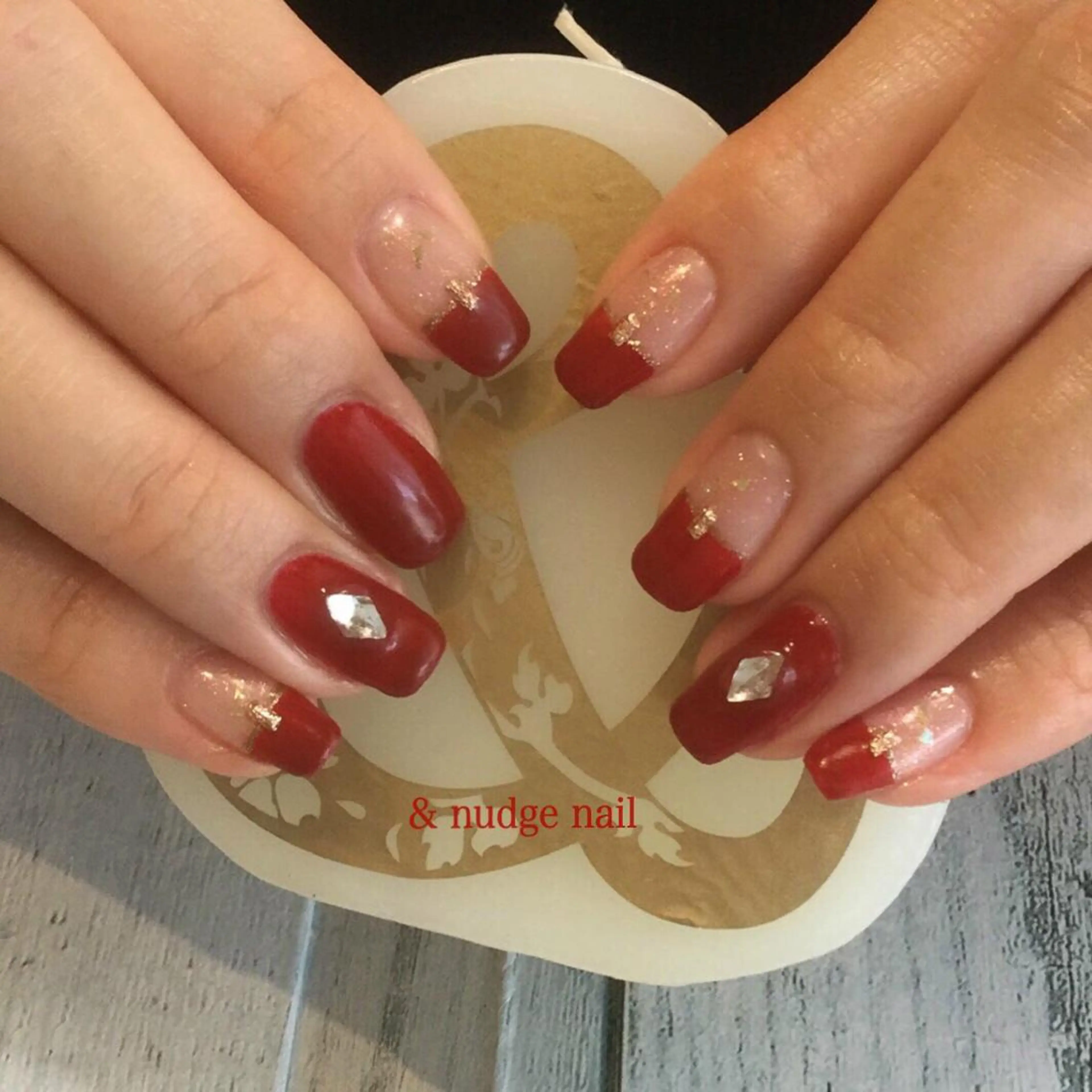 ネイル ハンドネイル & nudge nail所属・&nudgenail 本多のネイルデザイン
