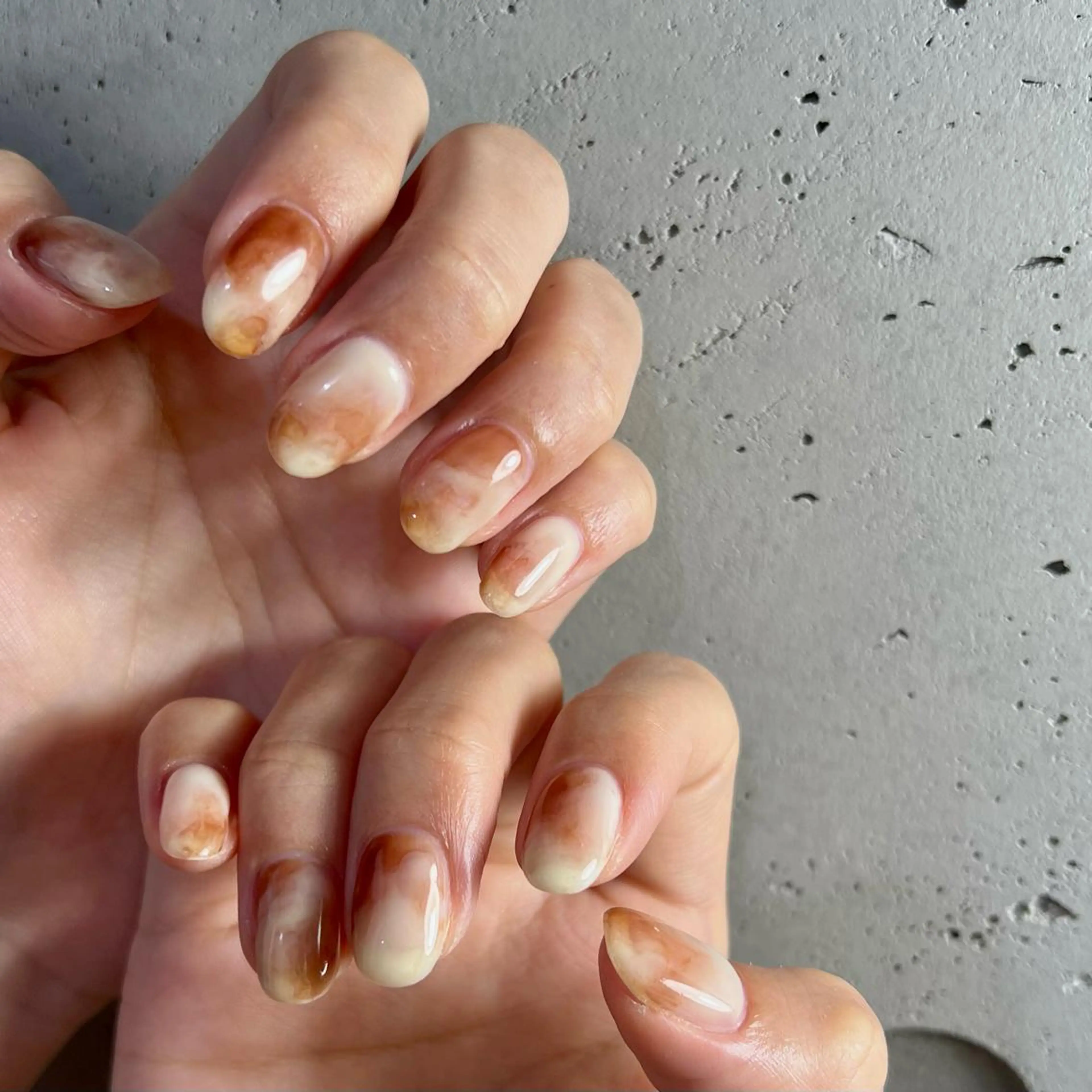 ネイル ハンドネイル nuás nailのネイルデザイン