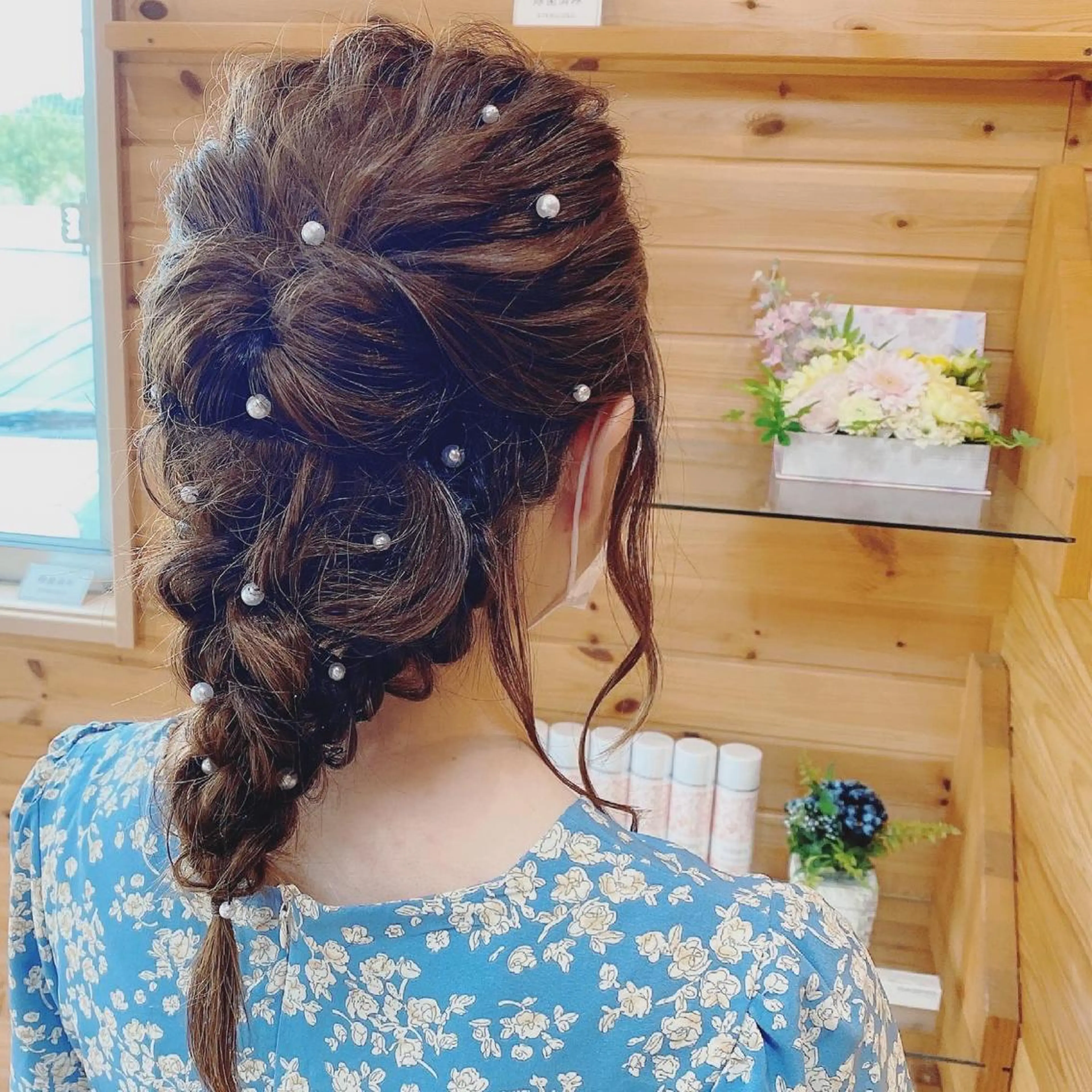 ヘアアレンジ ヘアセット CHAINON所属・猪又夕奈 CHAINONのマツエク・マツパデザイン