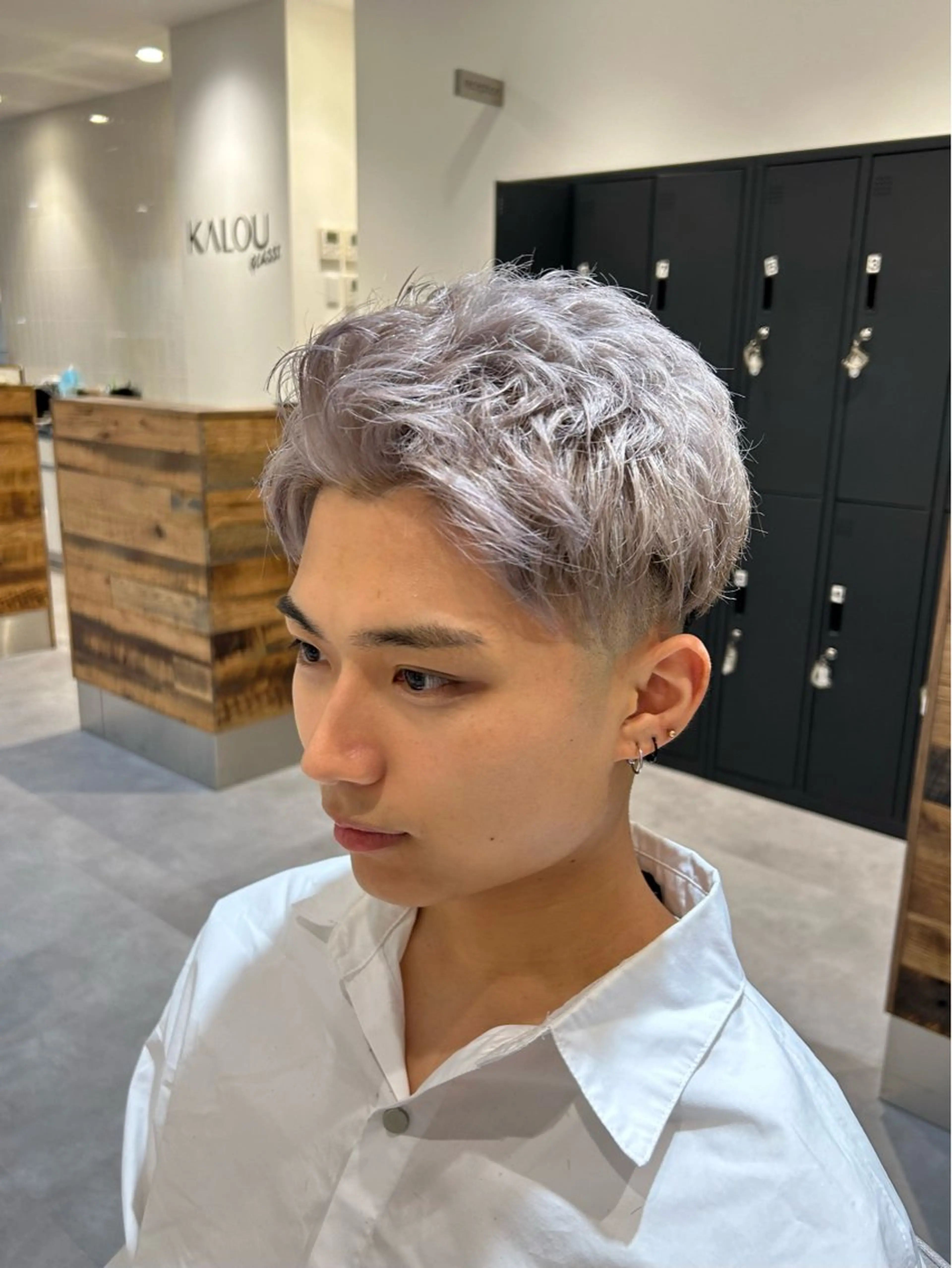 カラー メンズ ☾伊左治祐未☾ ショートボブのヘアスタイル