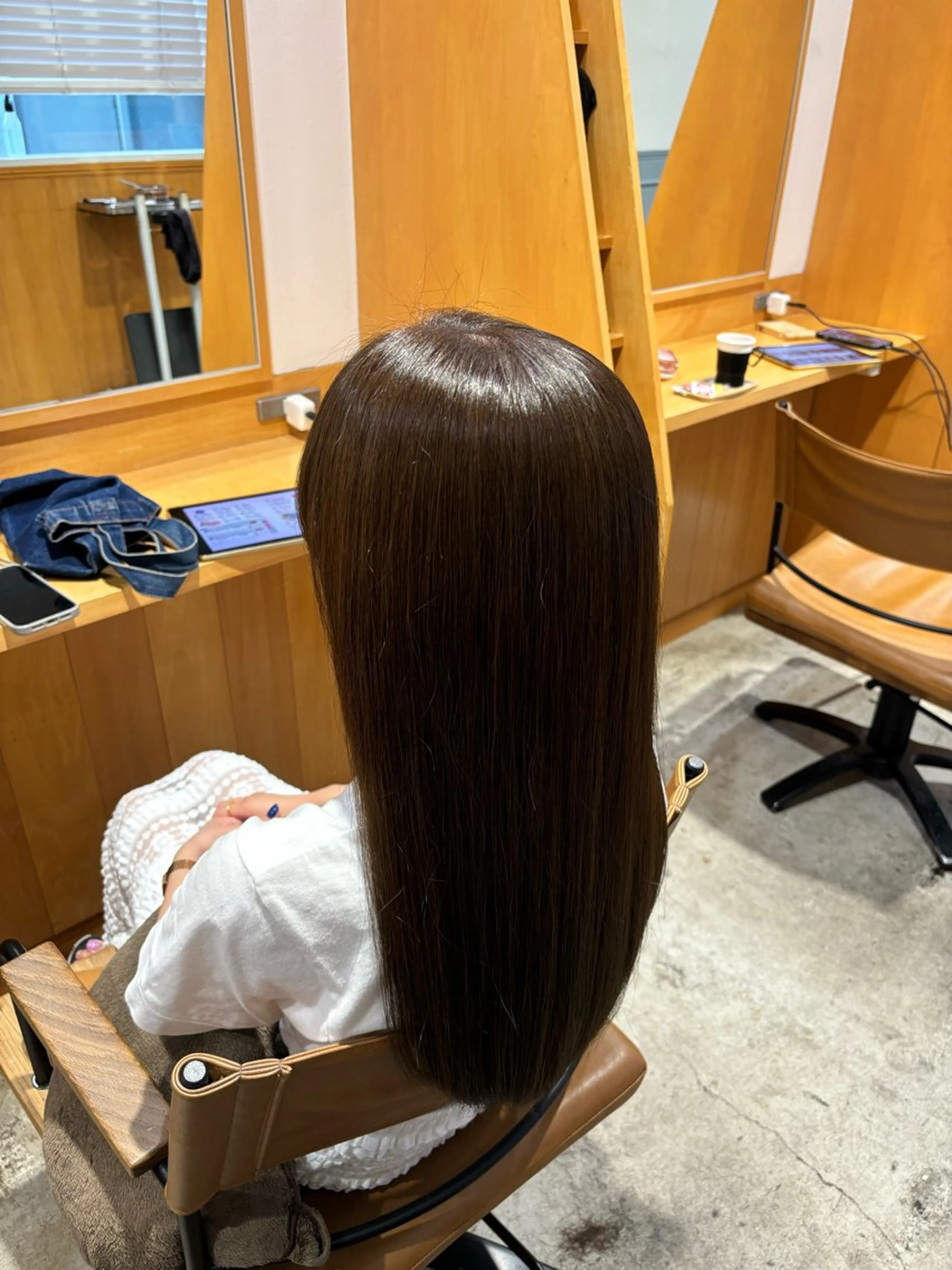 ロング カット ヘアカラー トリートメント 【Amphi Tokyo】宮原のヘアスタイル