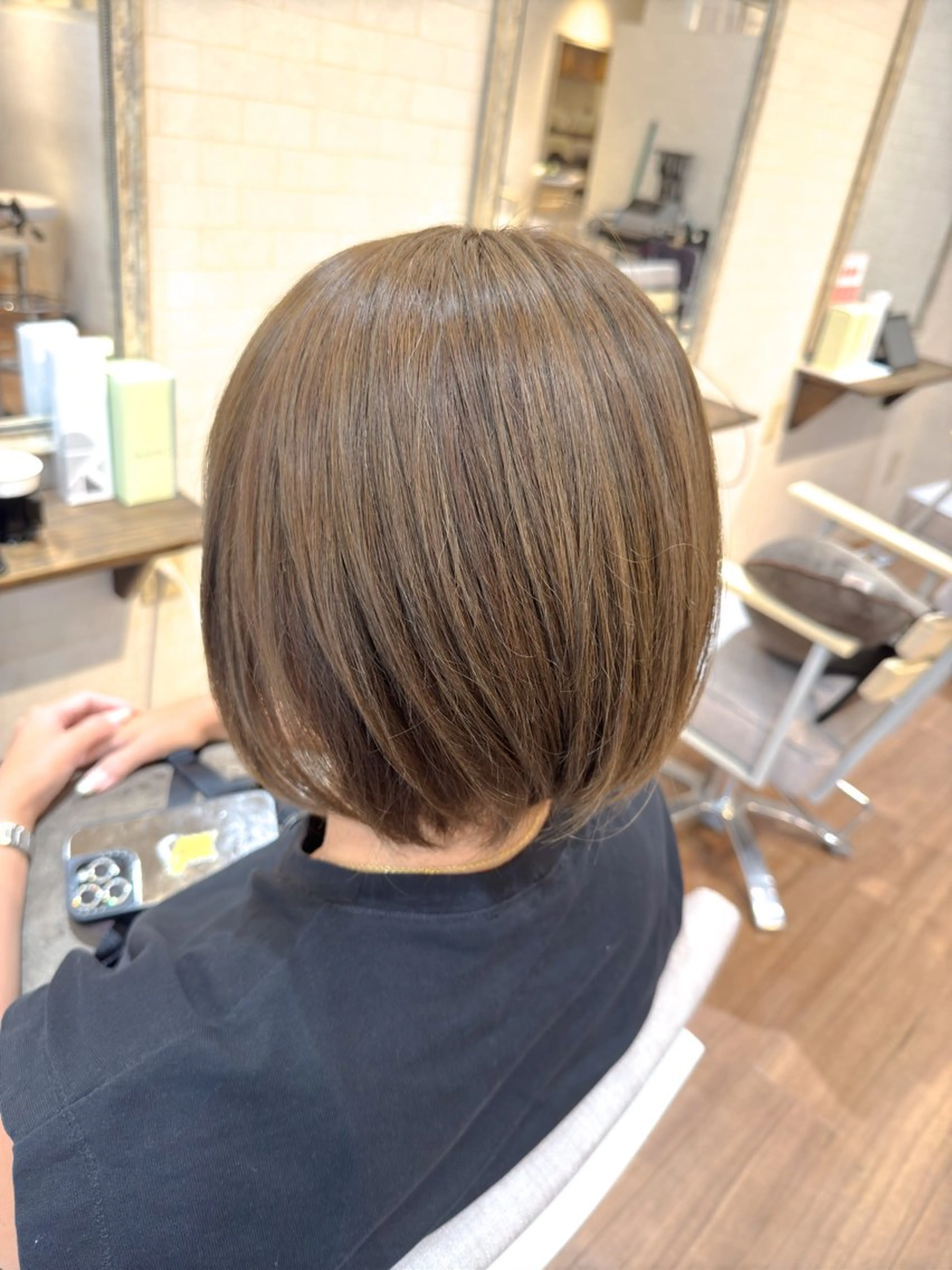 ショート カラー カット ヘアカラー KOBA こばのヘアスタイル