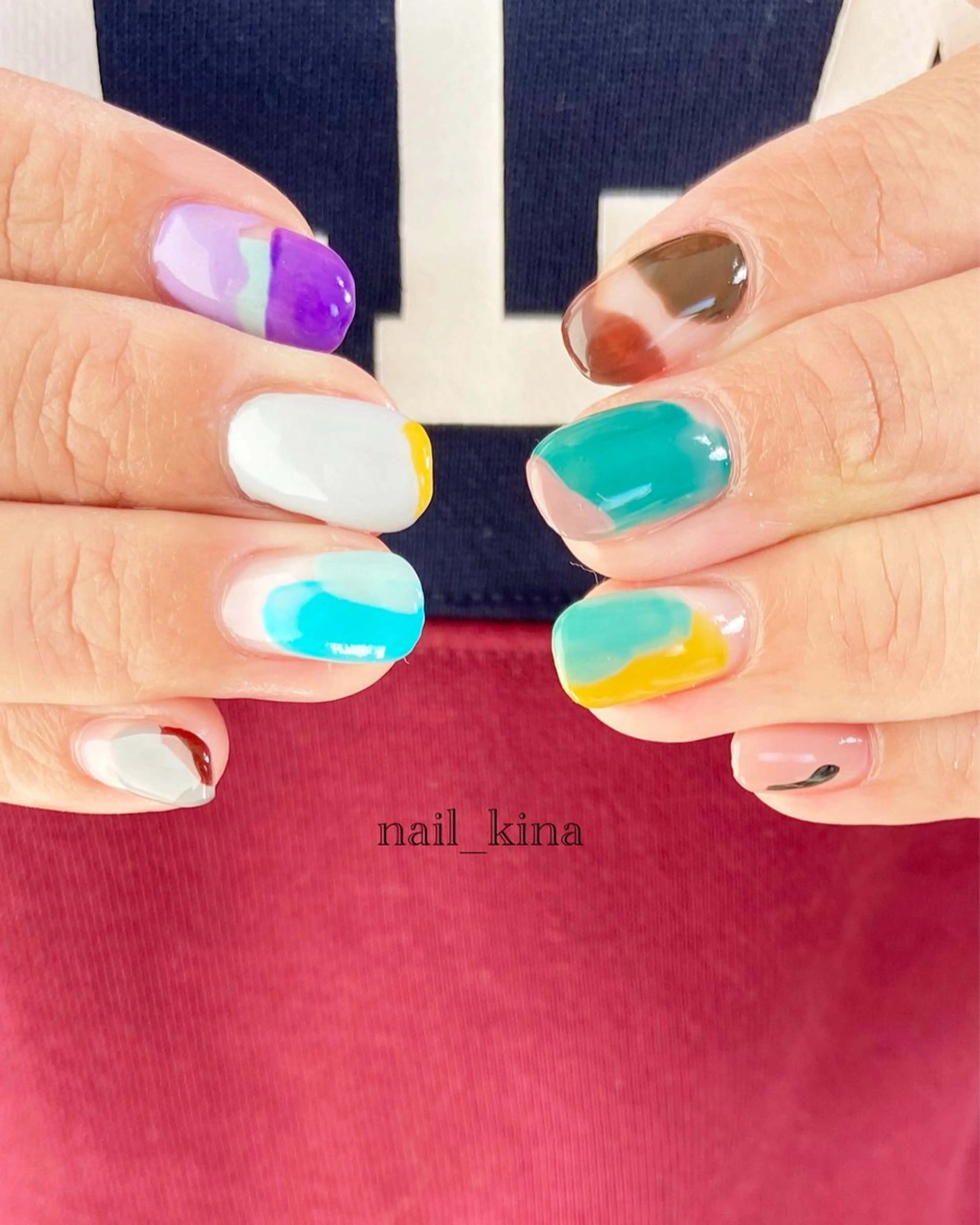 ネイル ニュアンスネイル nail_ kinaのネイルデザイン