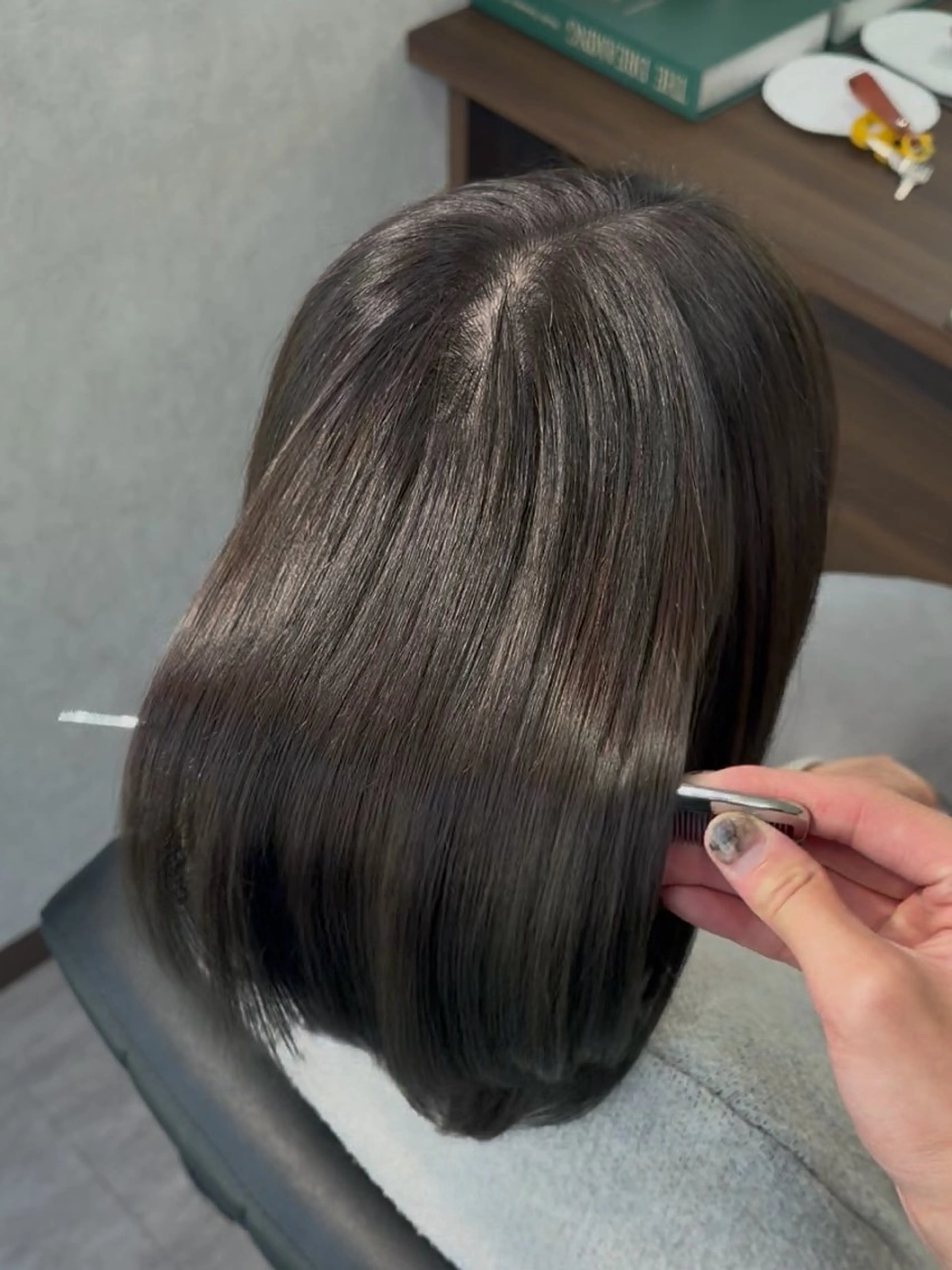 セミロング カラー ヘアカラー トリートメント メンズ矯正の スペシャリスト/札幌のヘアスタイル