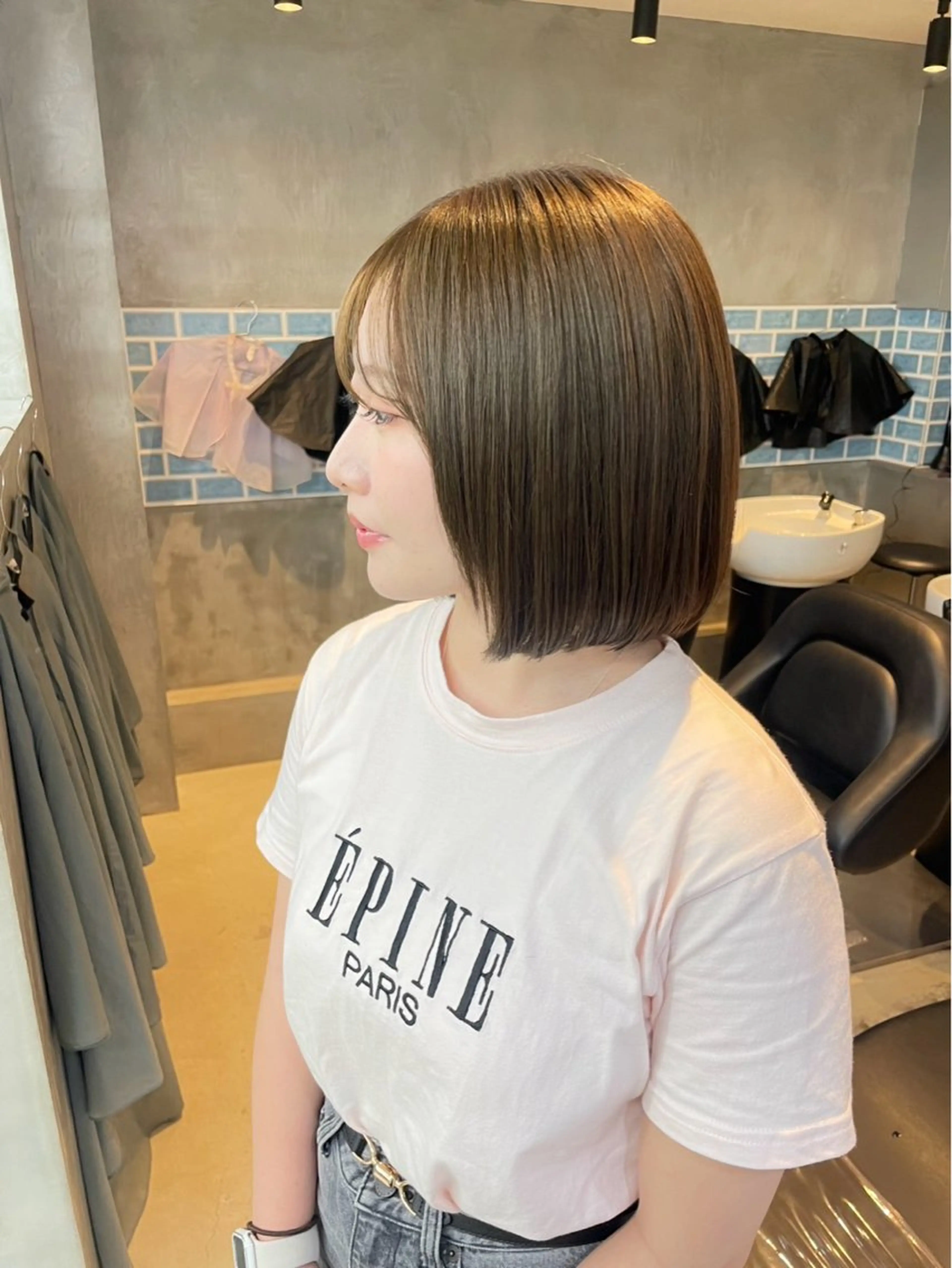 ミディアム 🐰ほのか /透明感カラーのヘアスタイル