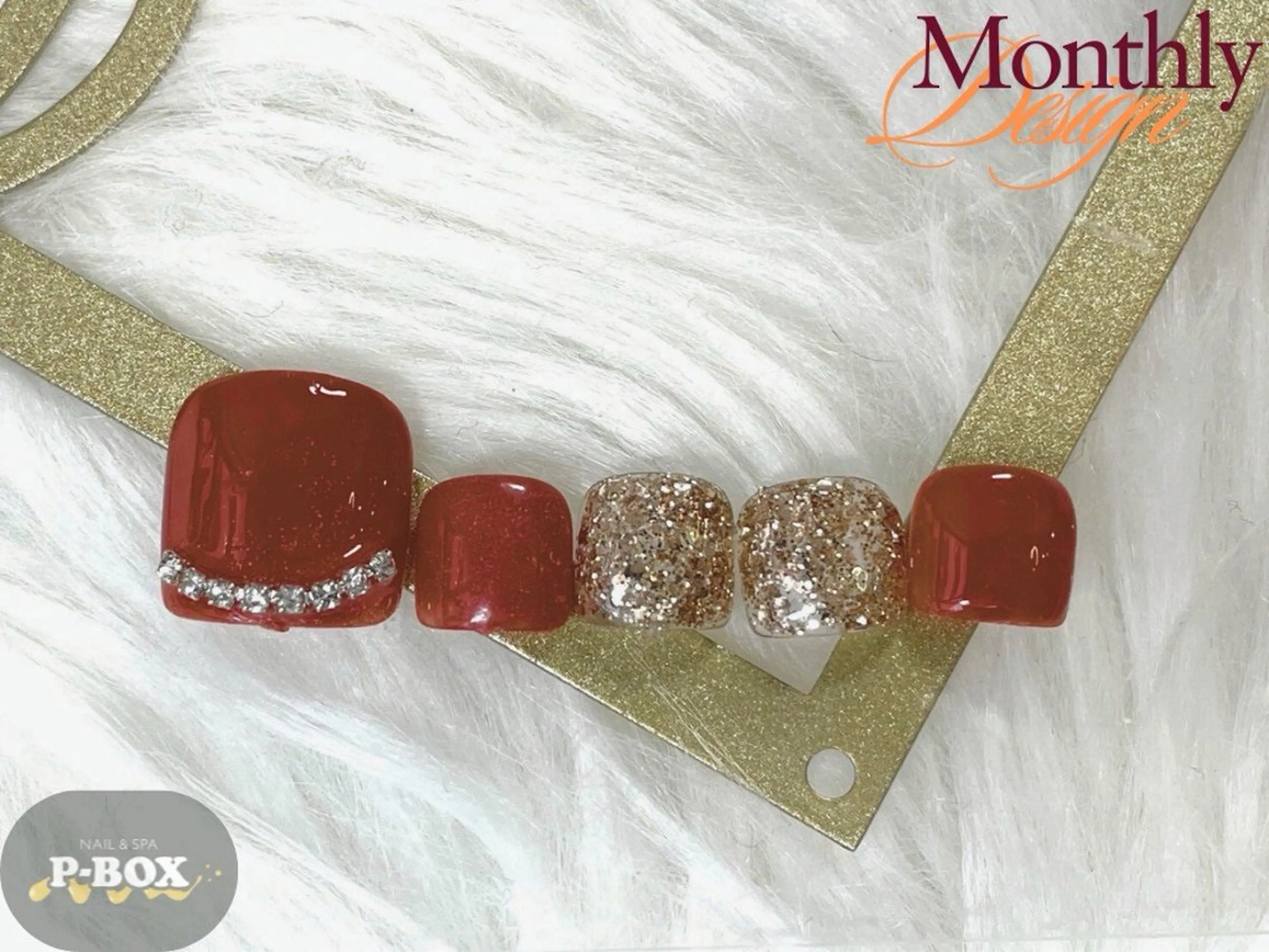 ネイル NAIL&SPA P-BOX南浦和所属・P-BOX MIOのネイルデザイン