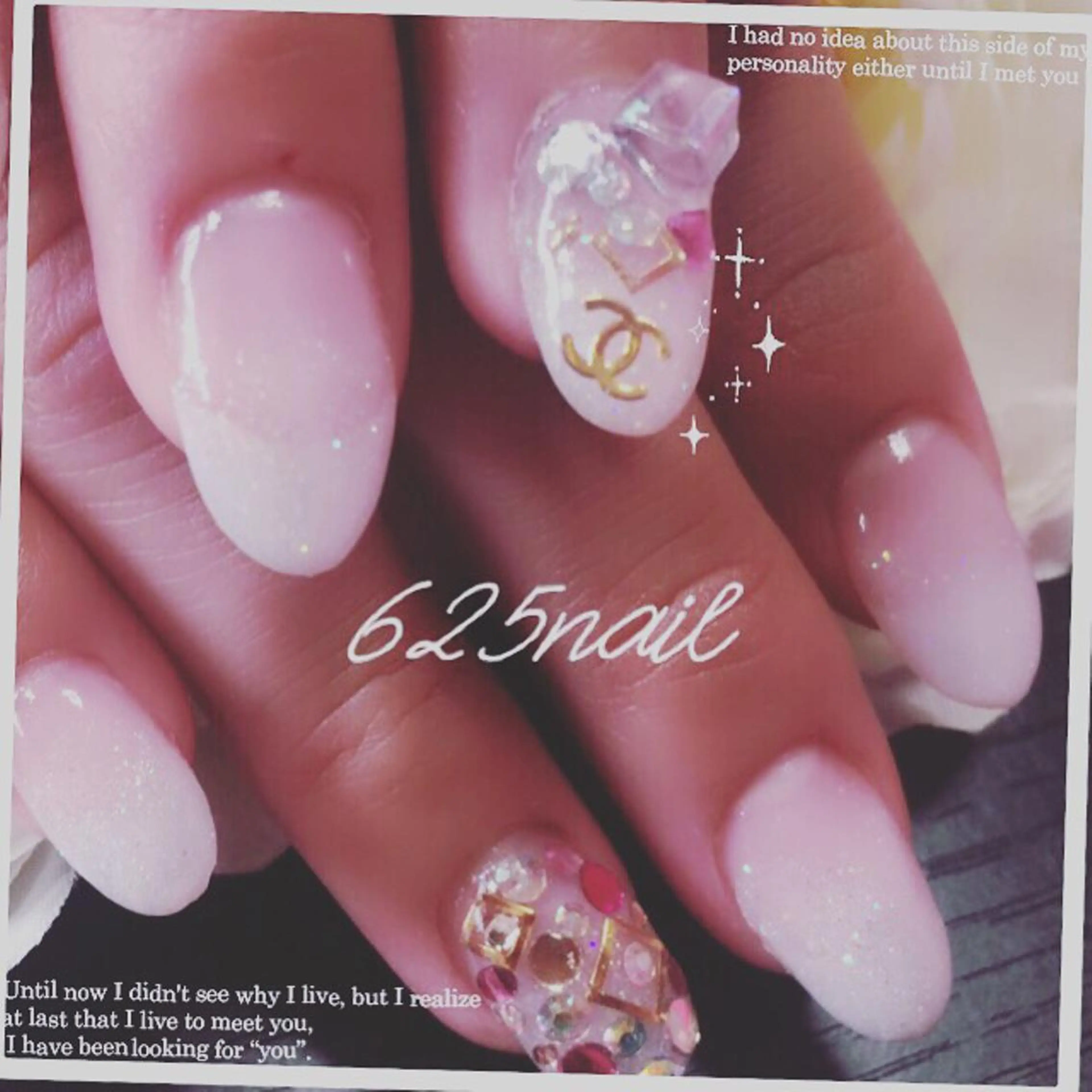 ネイル ハンドネイル 625nail 無料P有/春日白水のネイルデザイン