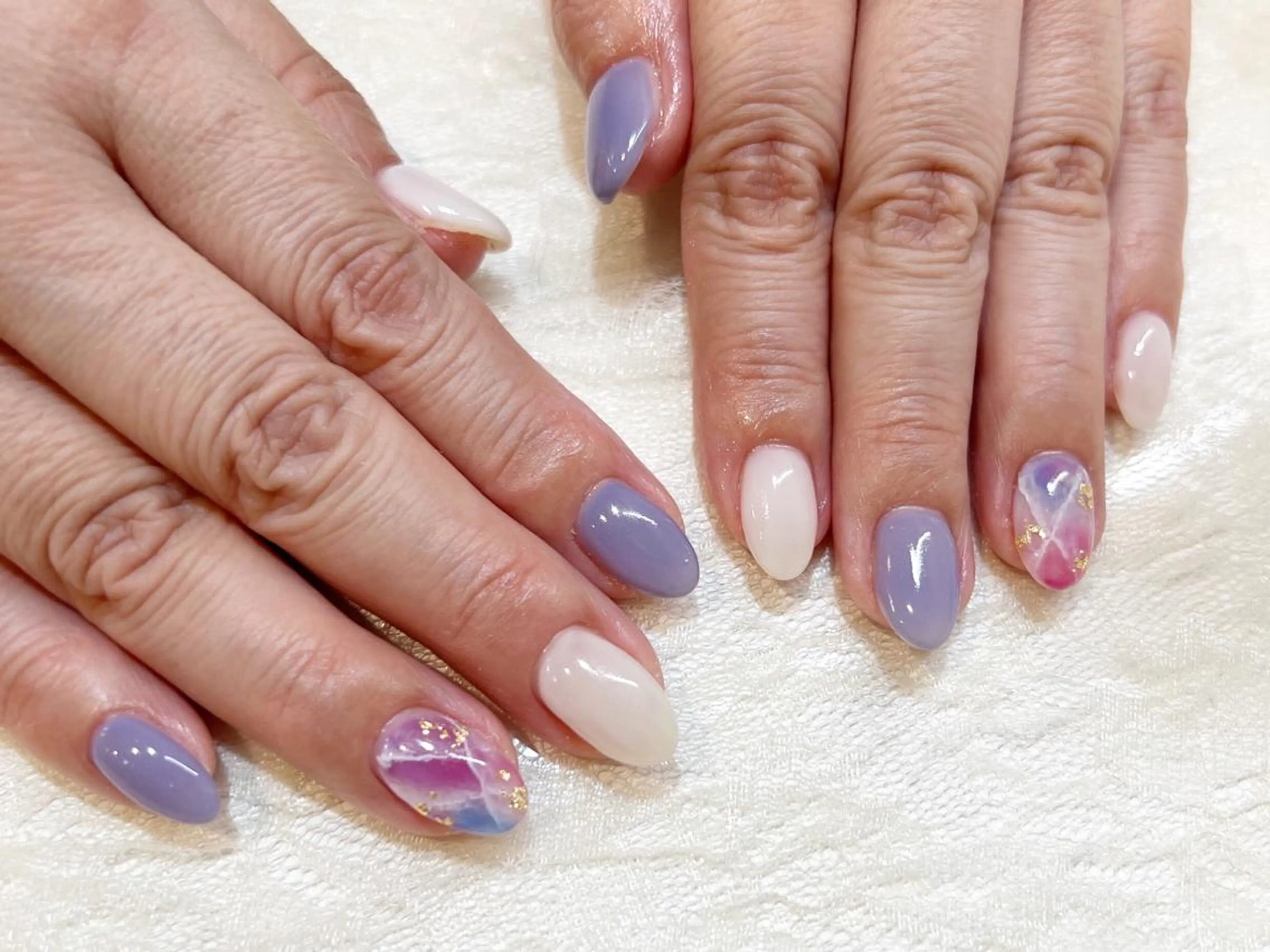 ネイル 大理石ネイル(マーブル) ♡Nailist yui♡のネイルデザイン