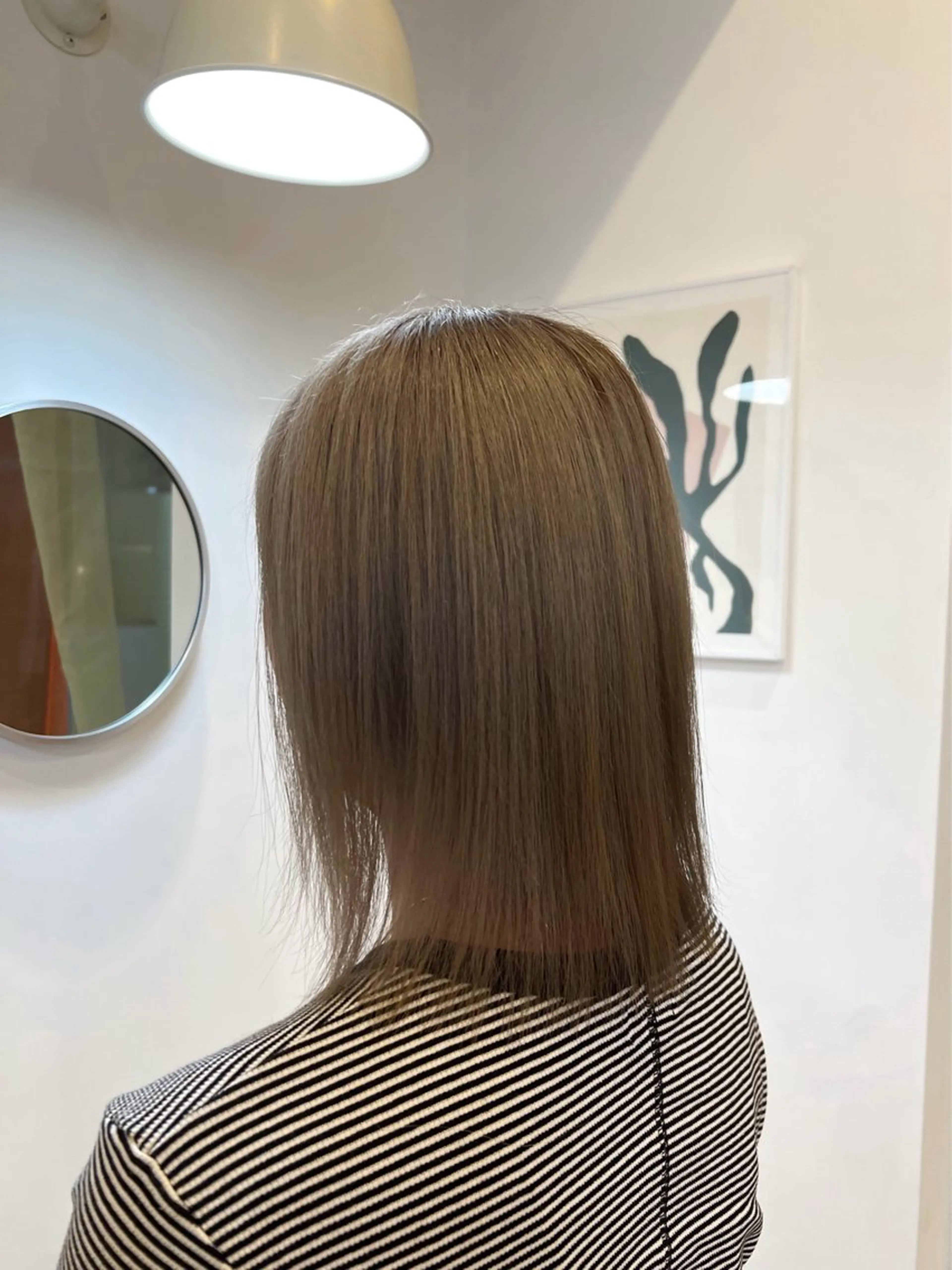 カラー ヘアカラー 森崎 優菜のヘアスタイル