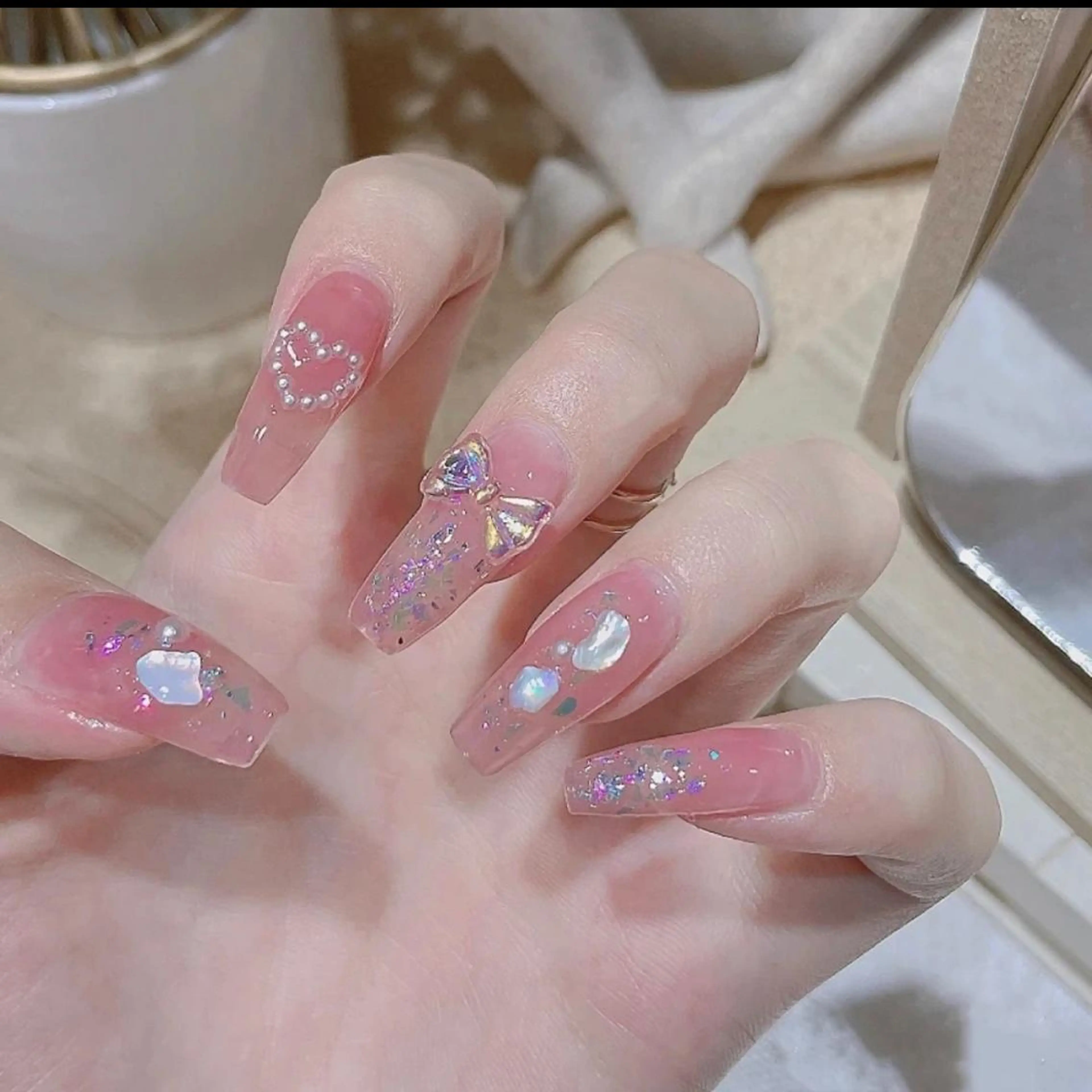 ネイル ハンドネイル ハンドケア JF Beauty Salon所属・JF- yoyoのマツエク・マツパデザイン