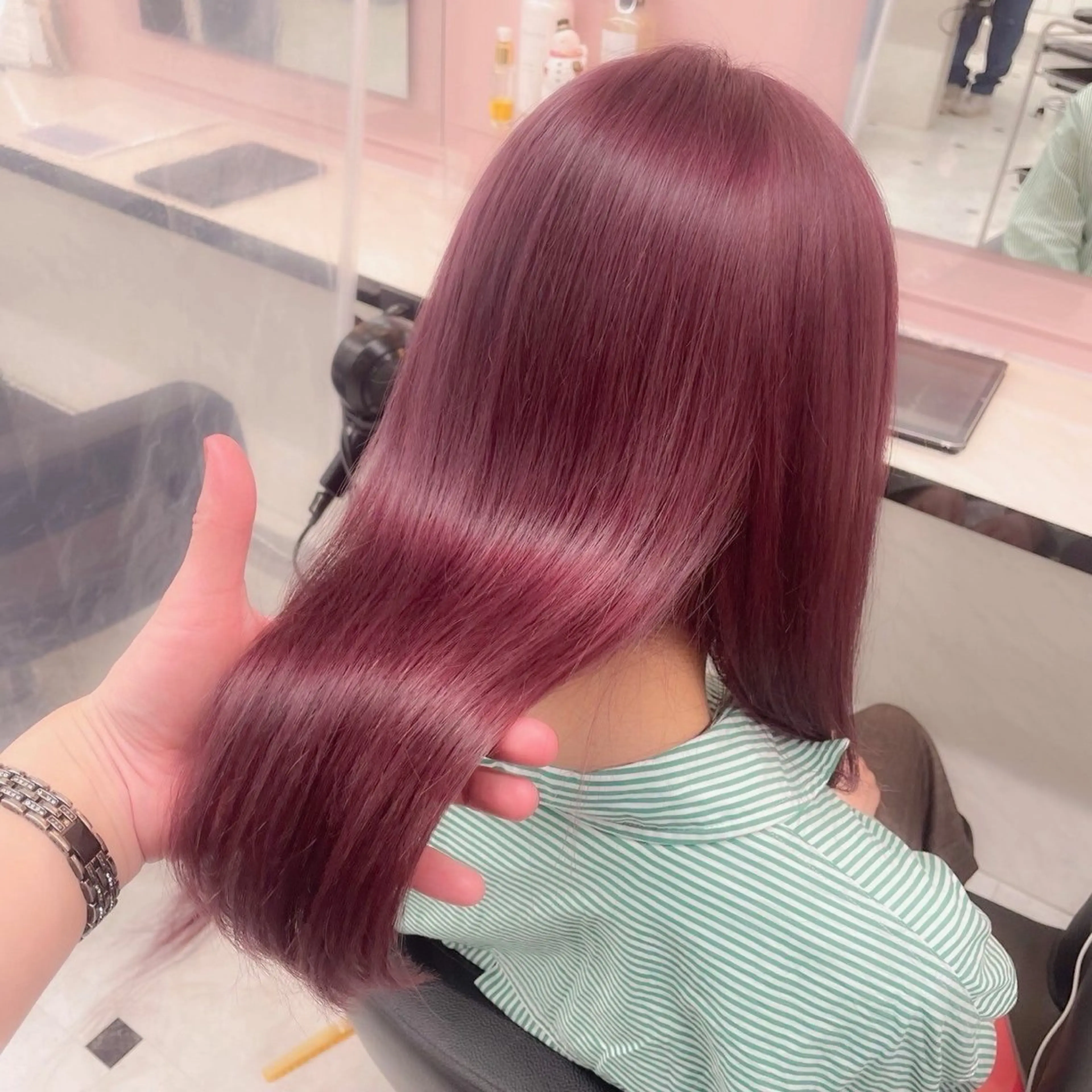 カラー girlyトレンド ヘア🎀🩰ハルナのヘアスタイル